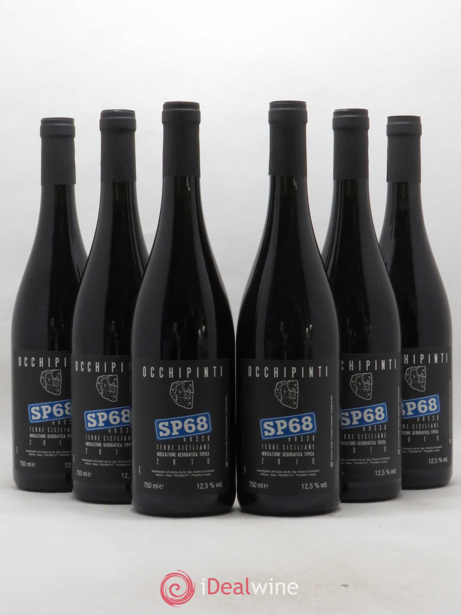 Terre Siciliane IGT SP68 Azienda Agricola Arianna Occhipinti 2018 - Lot de 6 bouteilles - 0