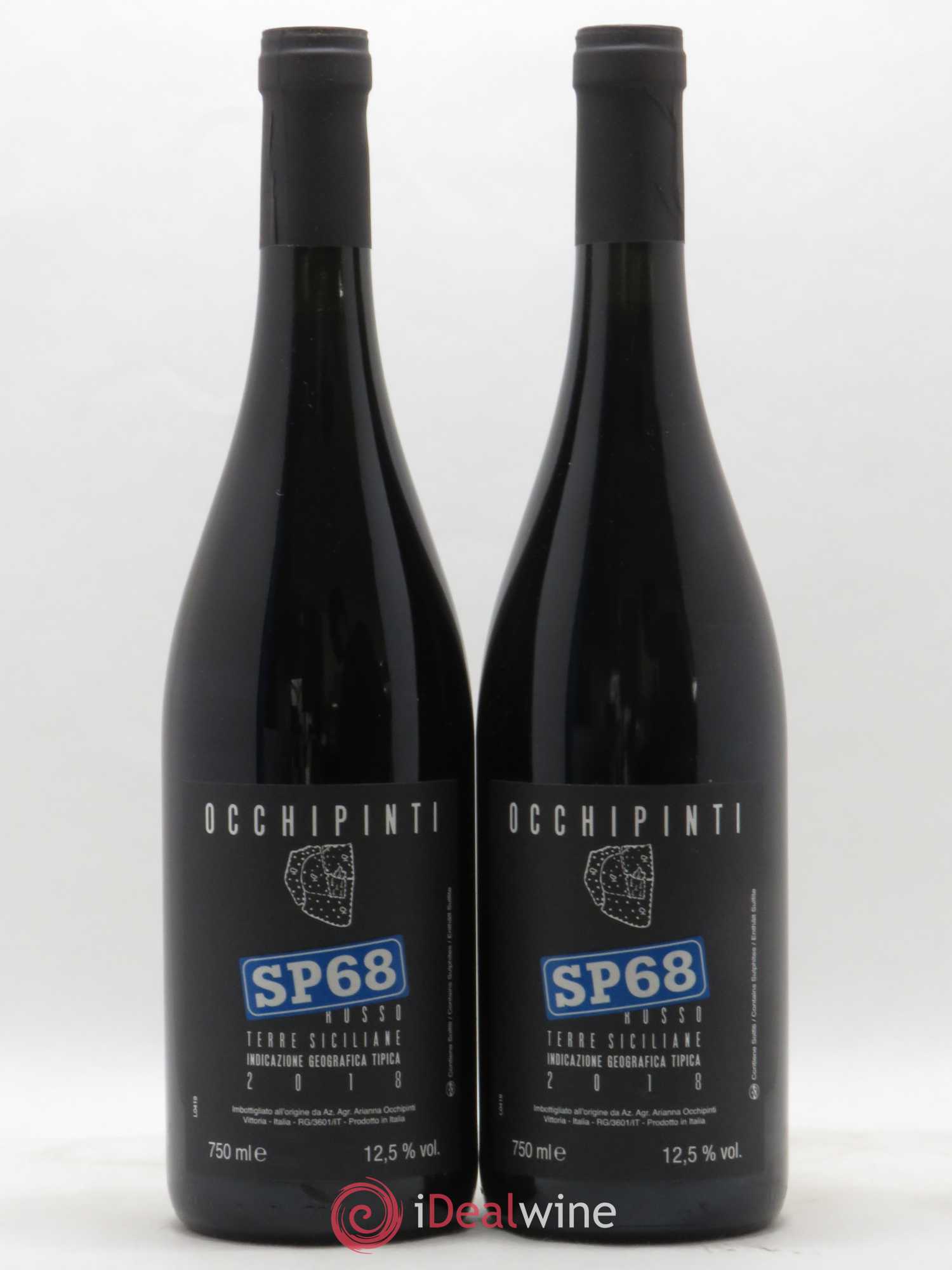 Terre Siciliane IGT SP68 Azienda Agricola Arianna Occhipinti 2018 - Lot de 2 bouteilles - 0