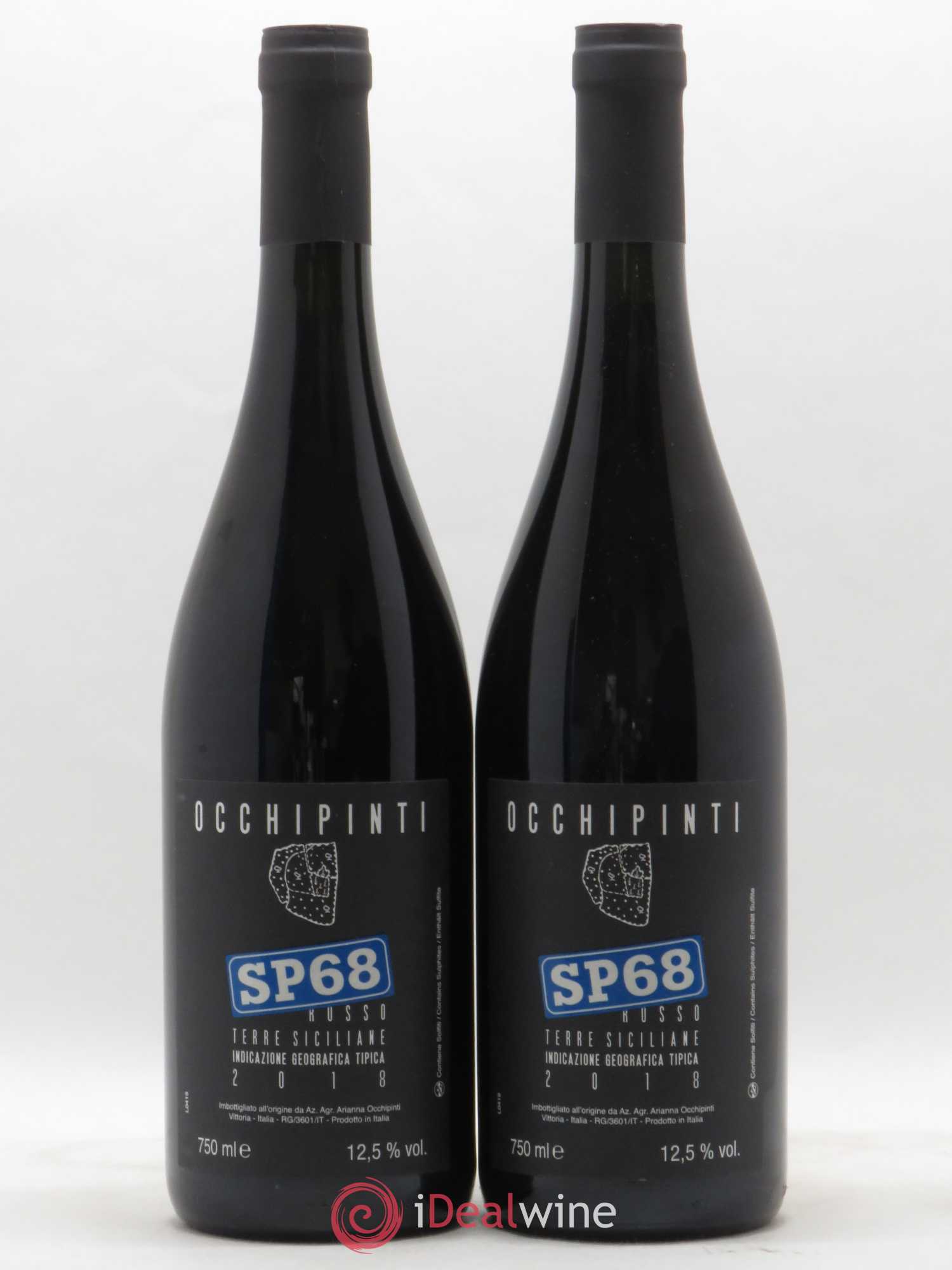 Terre Siciliane IGT SP68 Azienda Agricola Arianna Occhipinti 2018 - Lot de 2 bouteilles - 0