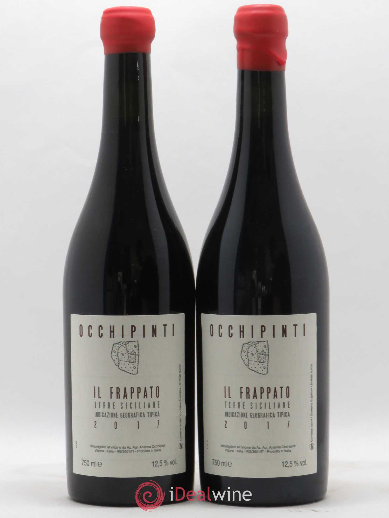 Terre Siciliane IGT Il Frappato Azienda Agricola Arianna Occhipinti 2017 - Lot de 2 bouteilles - 0