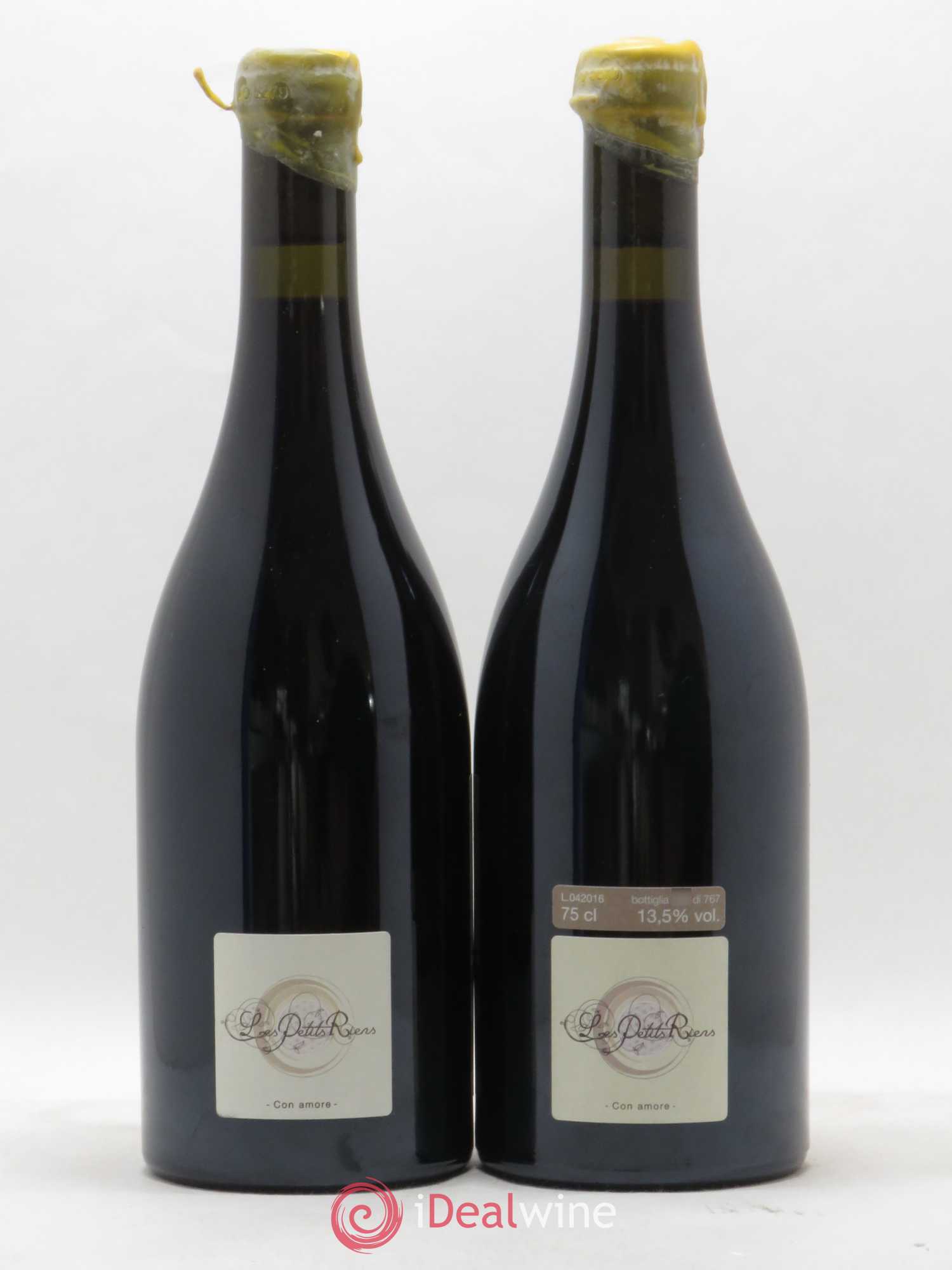 Italie Val d'Aoste L'esprit pourpre Les Petits Riens 2016 - Lot de 2 bouteilles - 1