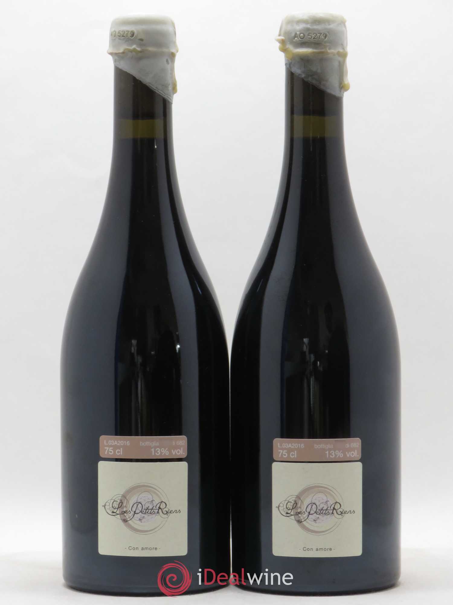 Italie Val d'Aoste Si Les Petits Riens 2016 - Posten von 2 Flaschen - 1