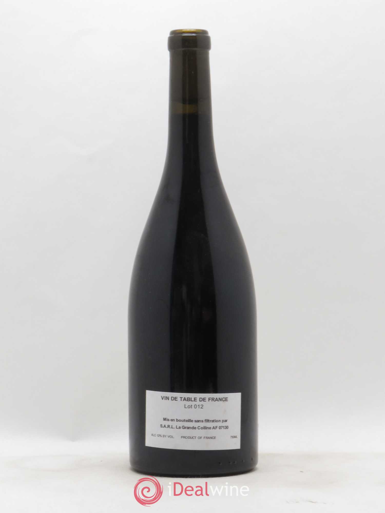 Vin de France (Ex Cornas) Hirotake Ooka - Domaine La Grande Colline 2012 - Lot de 1 bouteille - 1