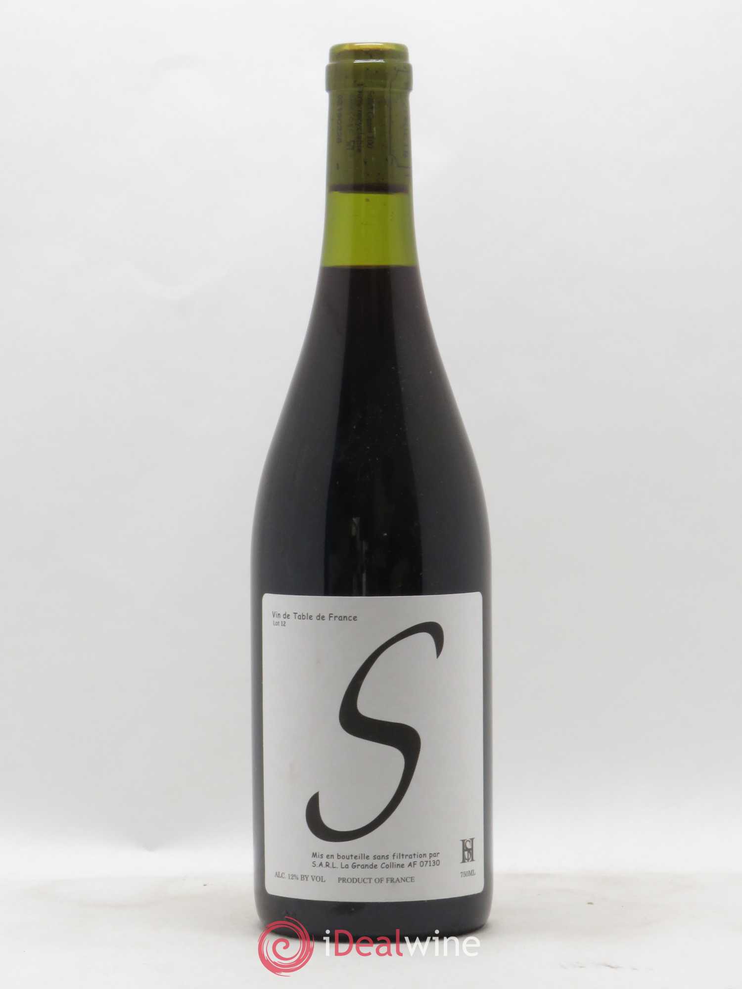 Vin de France Cuvée S Hirotake Ooka - Domaine La Grande Colline 2012 - Lotto di 1 bottiglia - 0