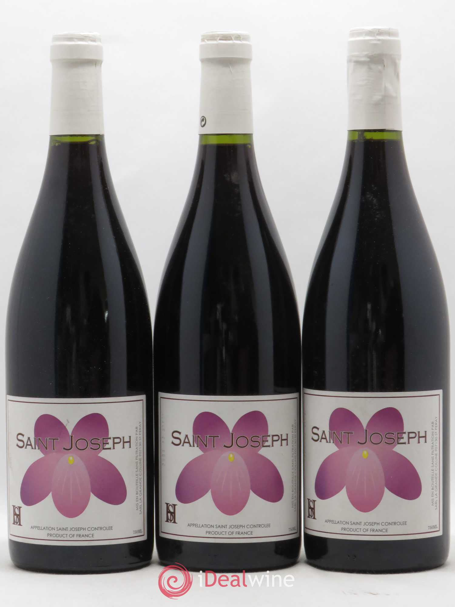 Vin de France (Ex Saint-Joseph) Hirotake Ooka - Domaine La Grande Colline 2009 - Lot de 3 bouteilles - 0