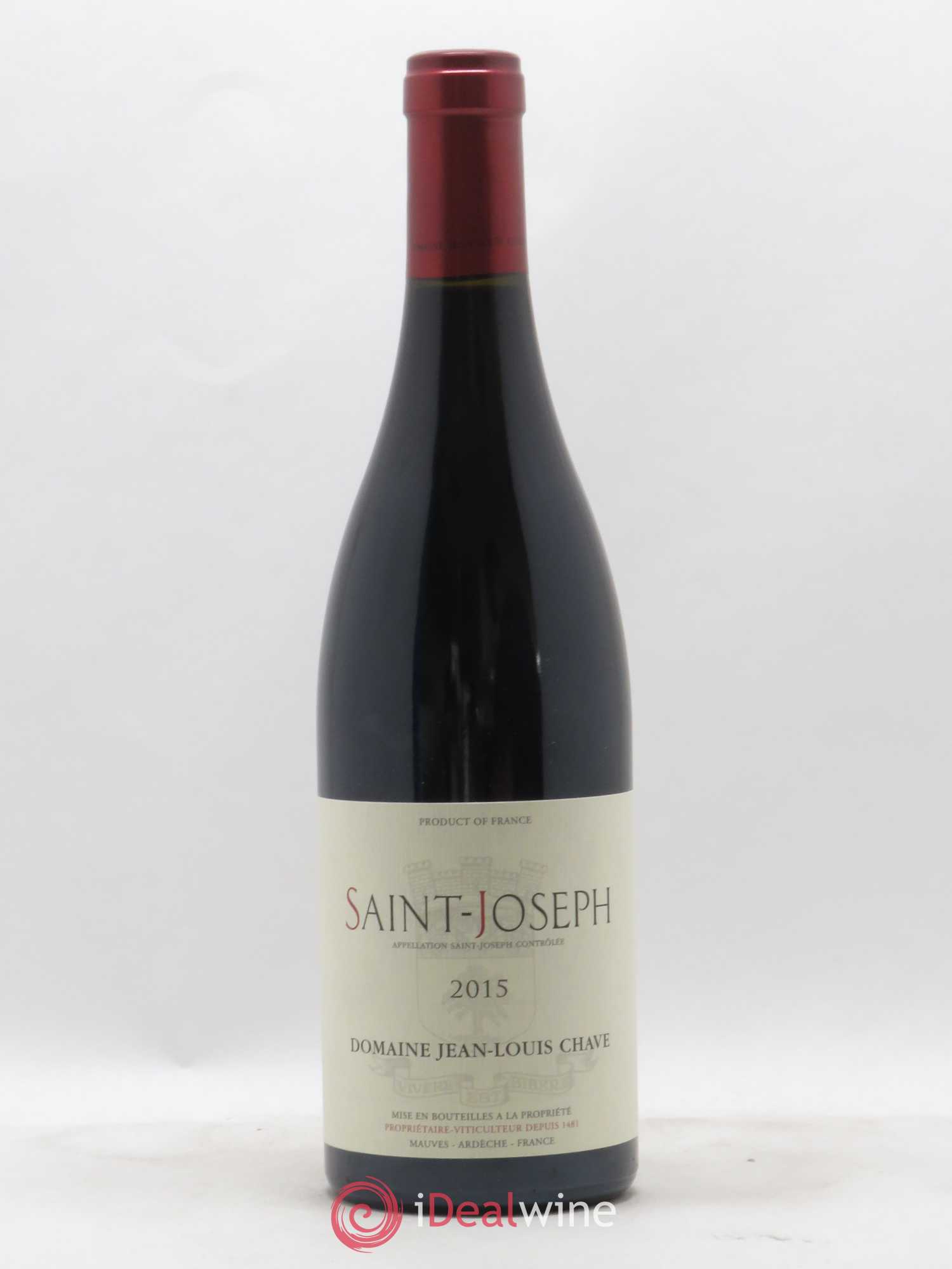 Saint-Joseph Jean-Louis Chave 2015 - Lot de 1 bouteille - 0