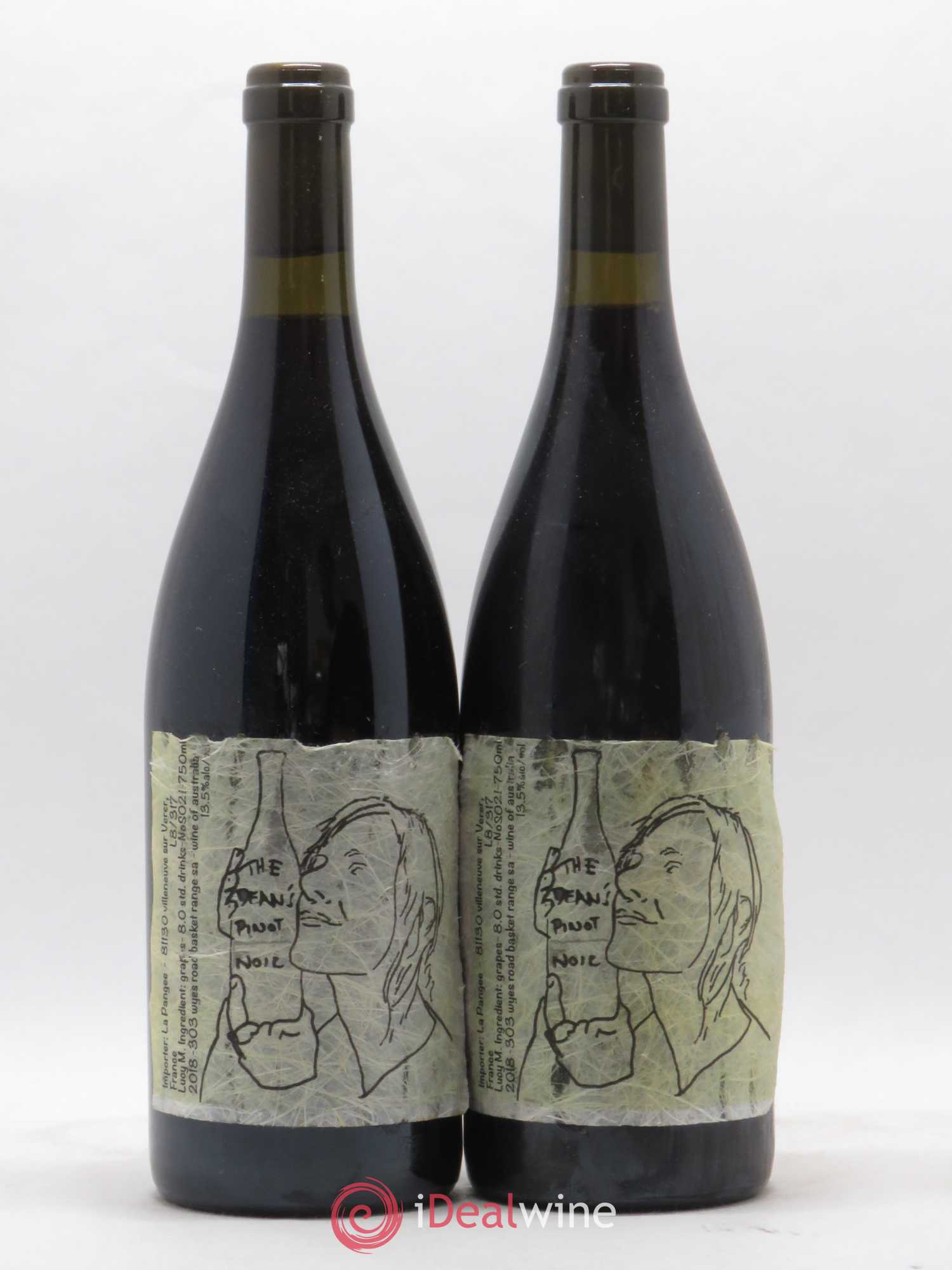 Australie The Dean's Pinot Noir Lucy Margaux 2018 - Lot de 2 bouteilles - 0