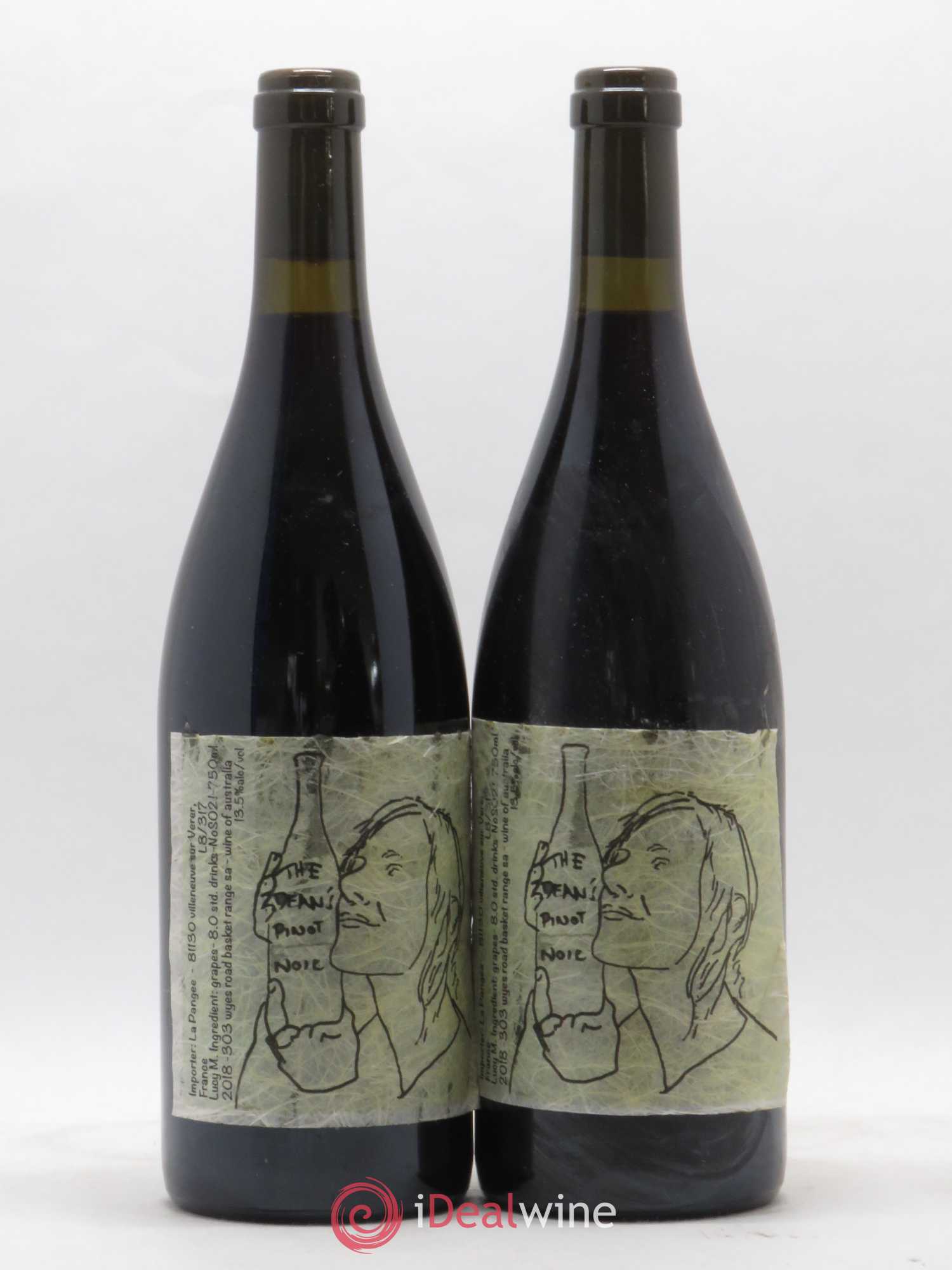 Australie The Dean's Pinot Noir Lucy Margaux 2018 - Lot de 2 bouteilles - 0