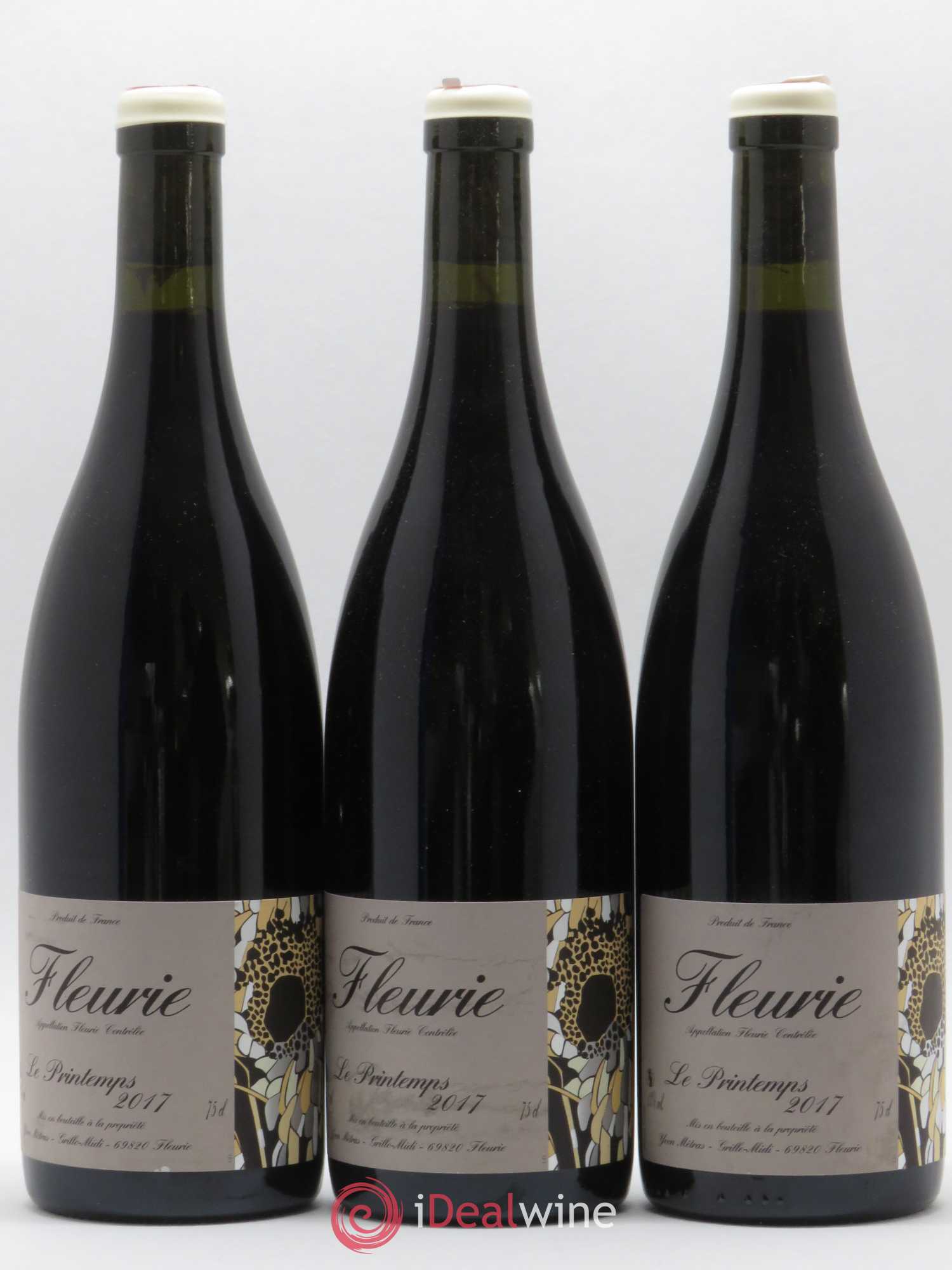 Fleurie Le Printemps Yvon Métras 2017 - Lot de 3 bouteilles - 0