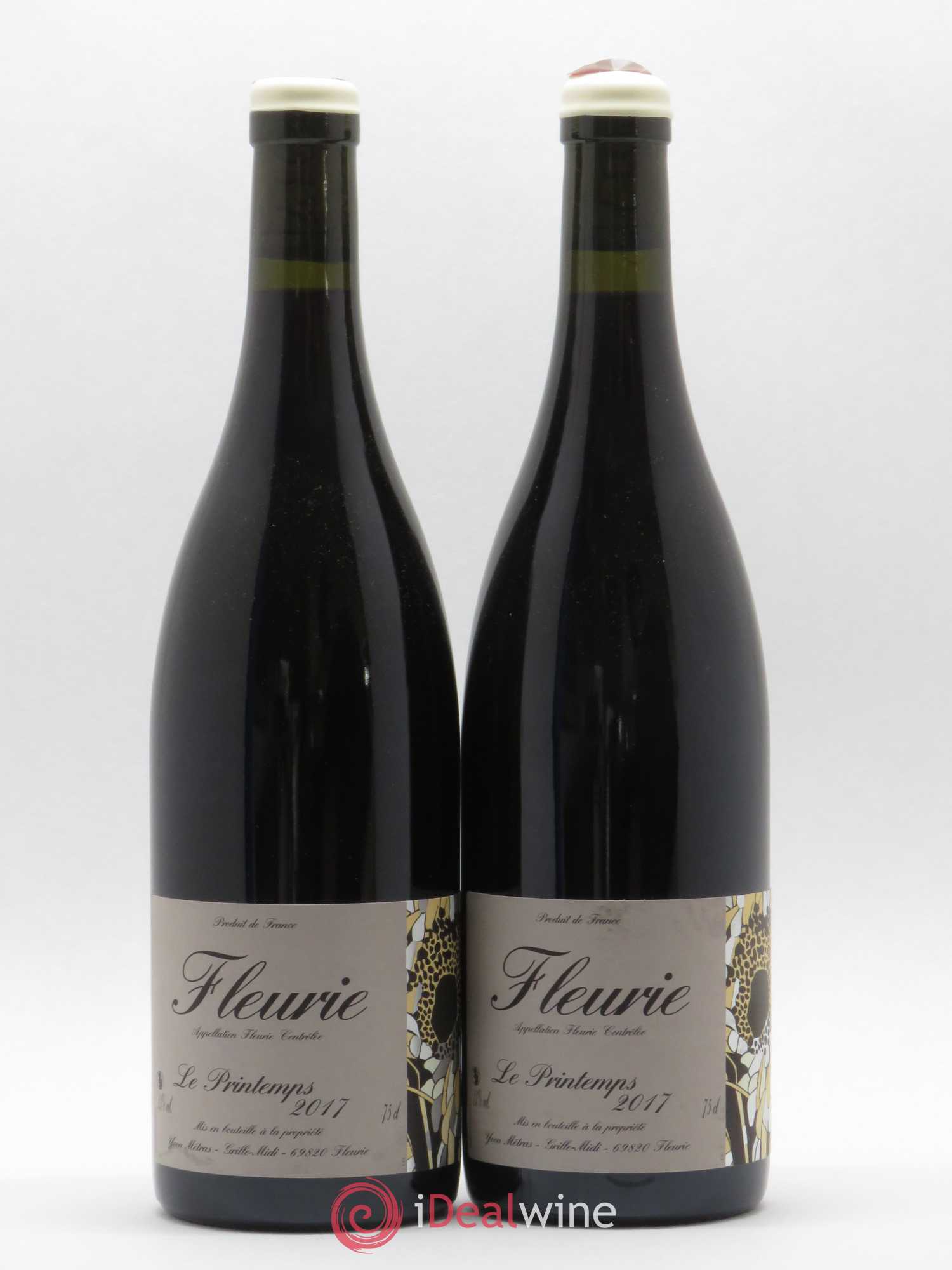 Fleurie Le Printemps Yvon Métras 2017 - Lot de 2 bouteilles - 0