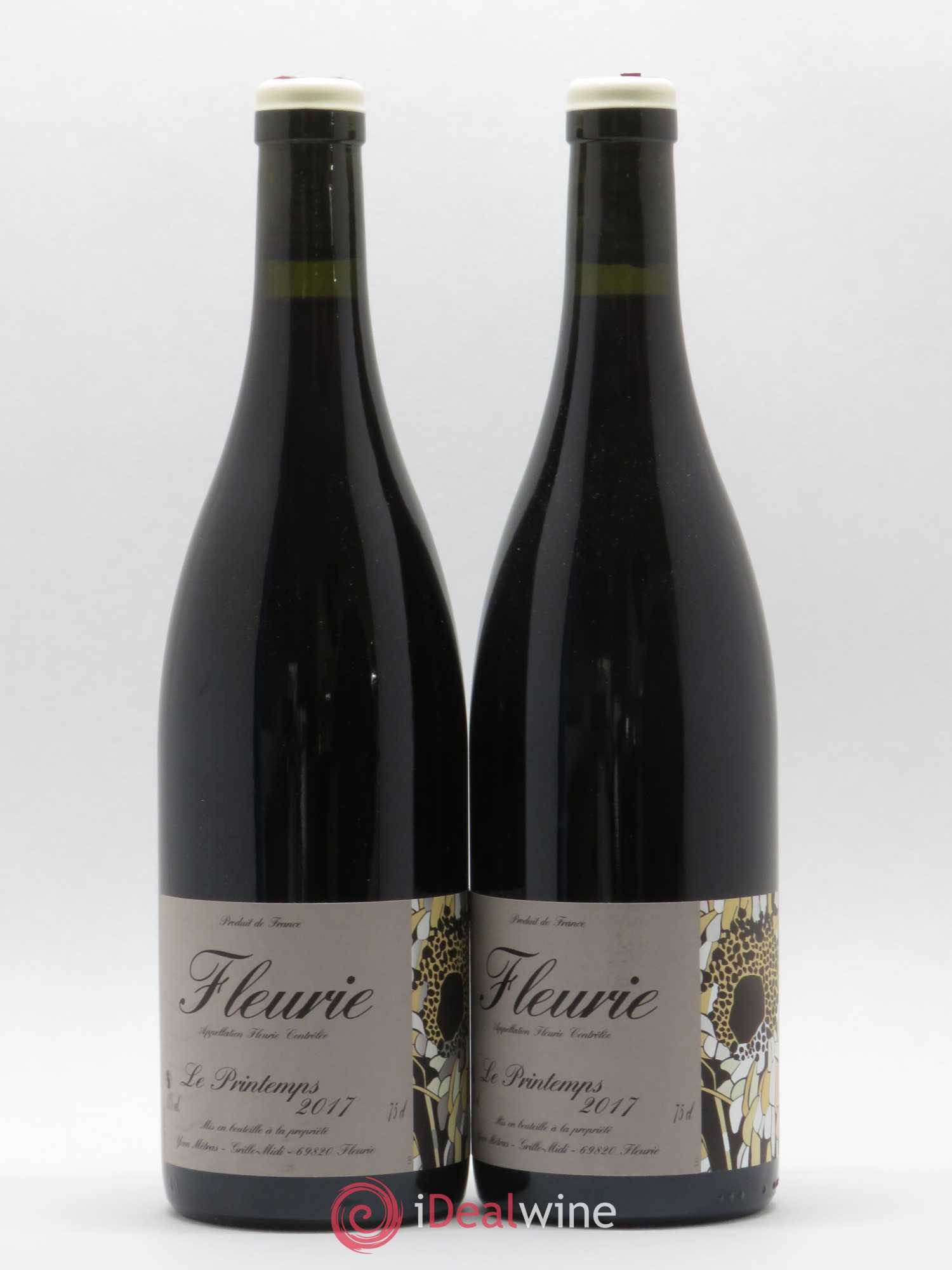 Fleurie Le Printemps Yvon Métras 2017 - Lot de 2 bouteilles - 0