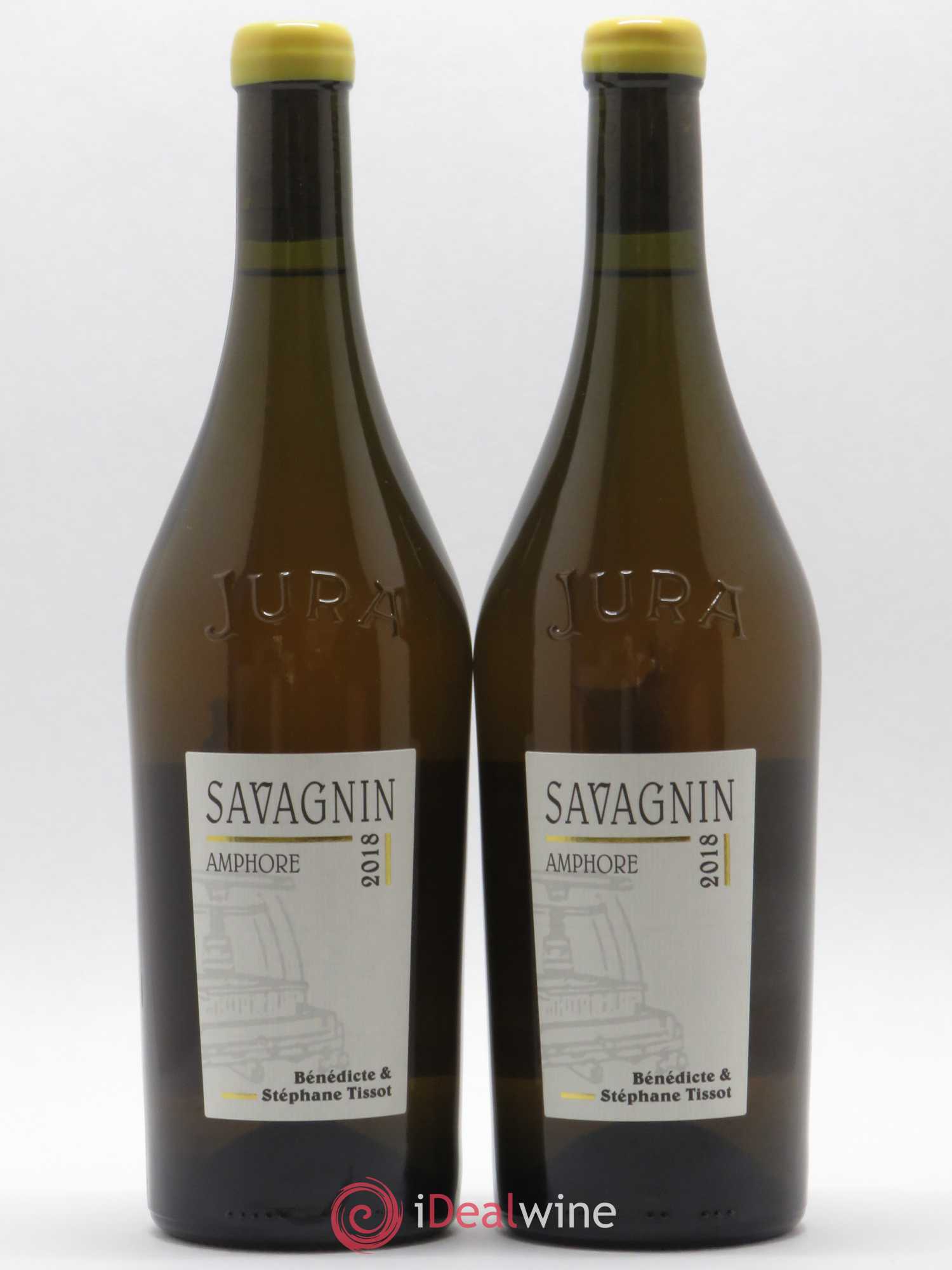 Arbois Savagnin En Amphore Bénédicte et Stéphane Tissot 2018 - Lot de 2 bouteilles - 0