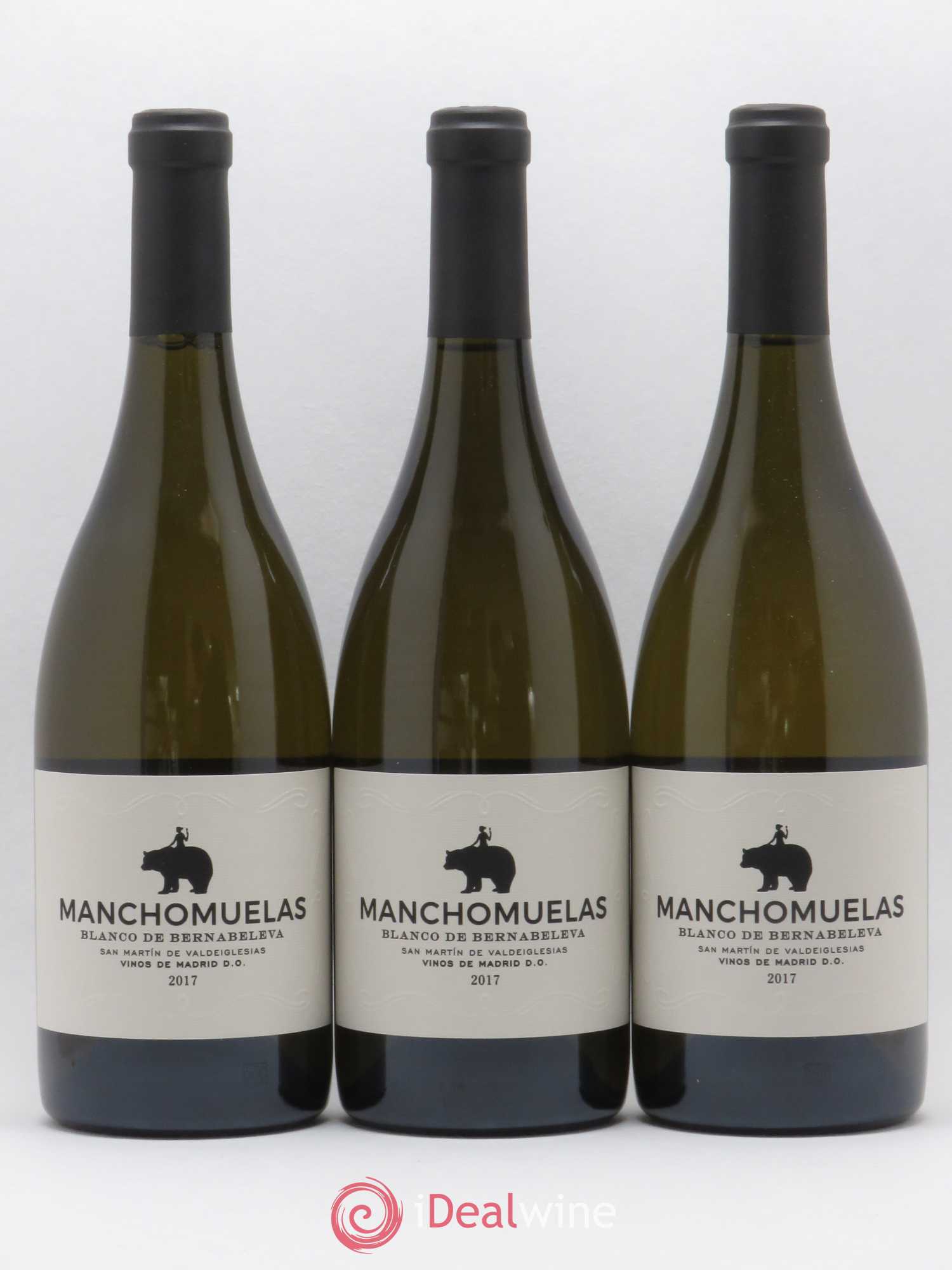 Espagne Vinos De Madrid Manchomuelas Blanco de Barnabevela 2017 - Posten von 3 Flaschen - 0