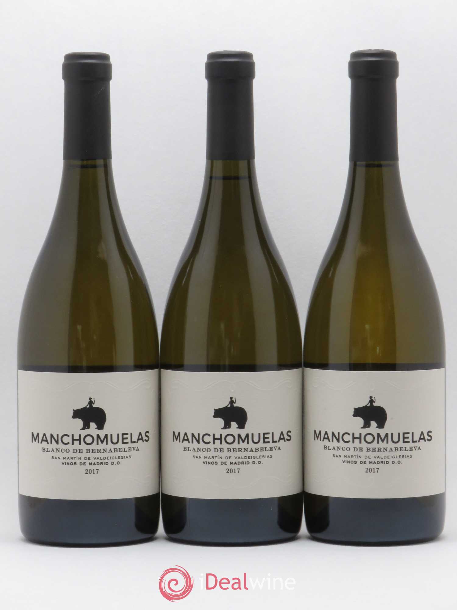 Espagne Vinos De Madrid Manchomuelas Blanco de Barnabevela 2017 - Posten von 3 Flaschen - 0