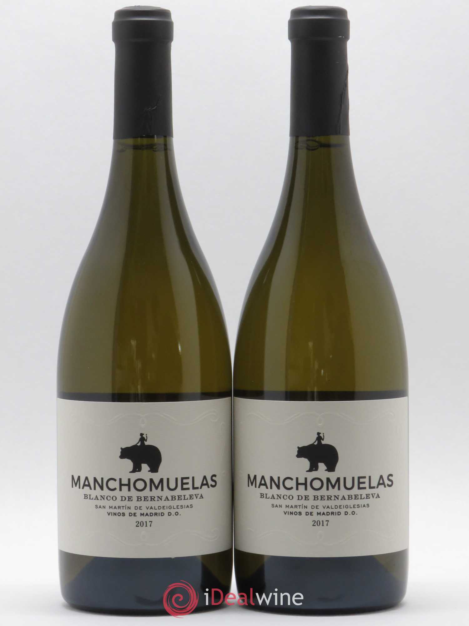 Espagne Vinos De Madrid Manchomuelas Blanco de Barnabevela 2017 - Posten von 2 Flaschen - 0