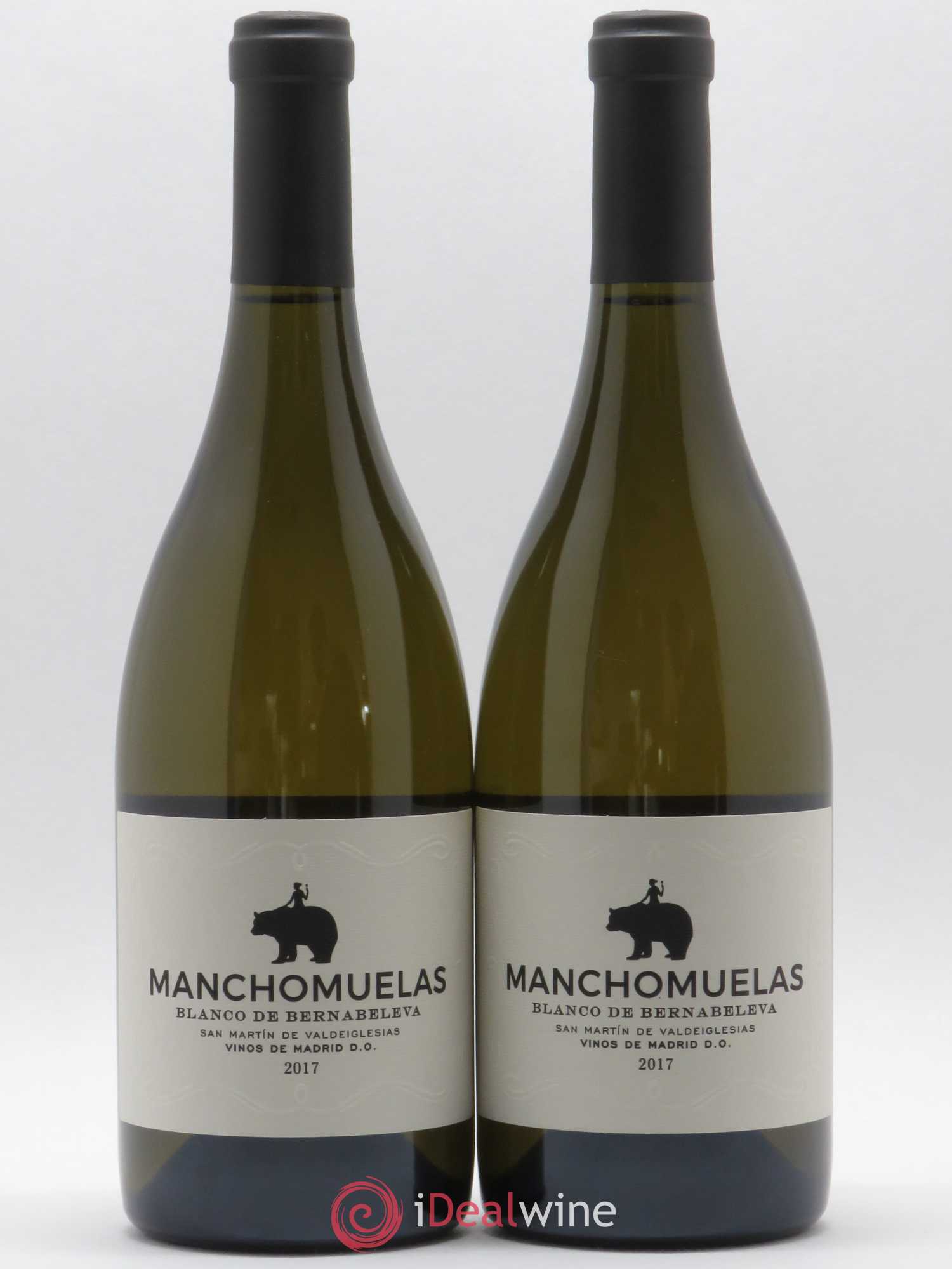 Espagne Vinos De Madrid Manchomuelas Blanco de Barnabevela 2017 - Posten von 2 Flaschen - 0