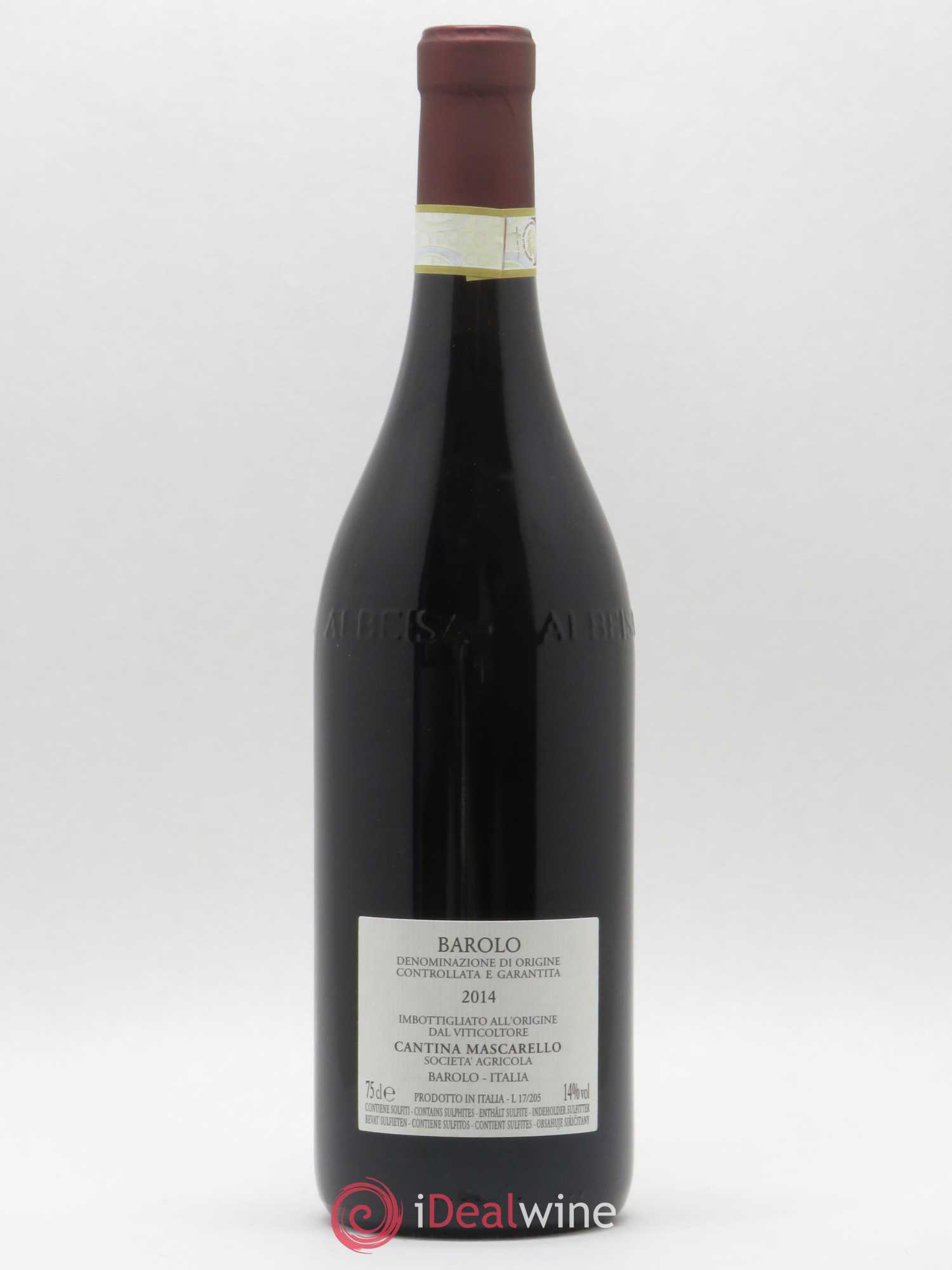 Barolo DOCG Bartolo Mascarello 2014 - Lot de 1 bouteille - 1