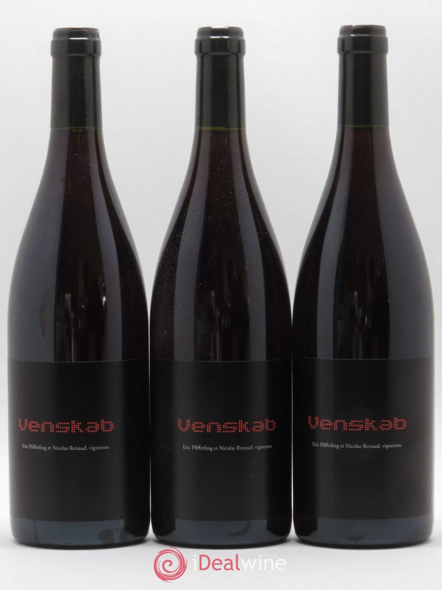 Vin de France Venskab Clos des Grillons 2015 - Lot de 3 bouteilles - 0