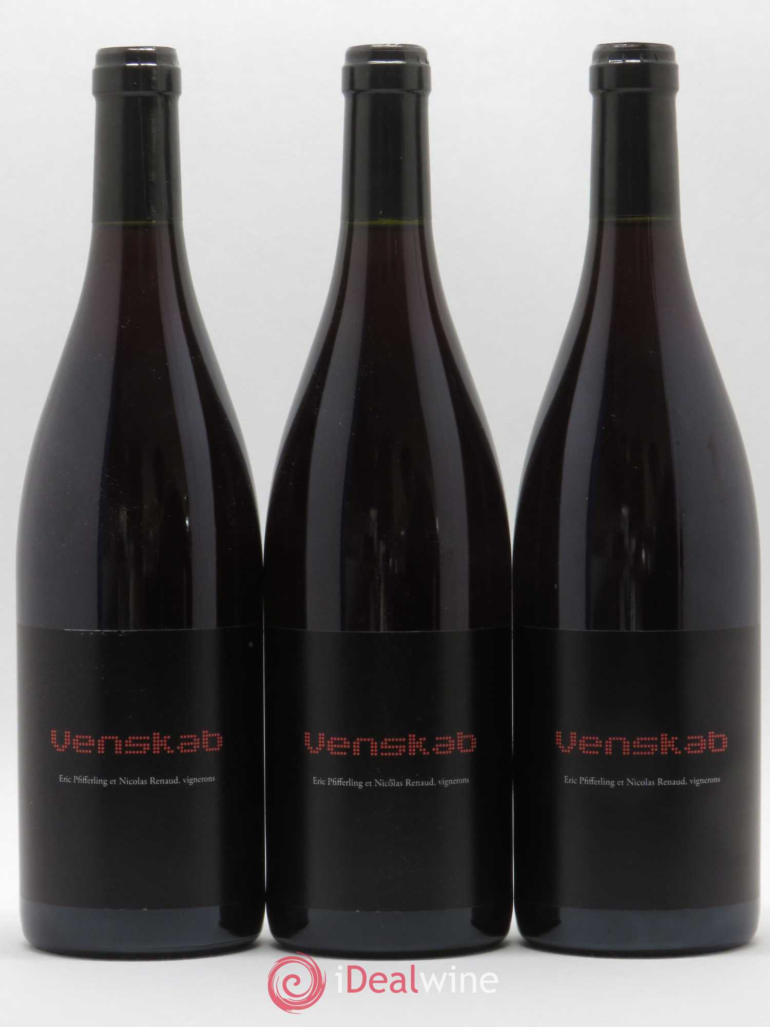 Vin de France Venskab Clos des Grillons 2015 - Lot de 3 bouteilles - 0