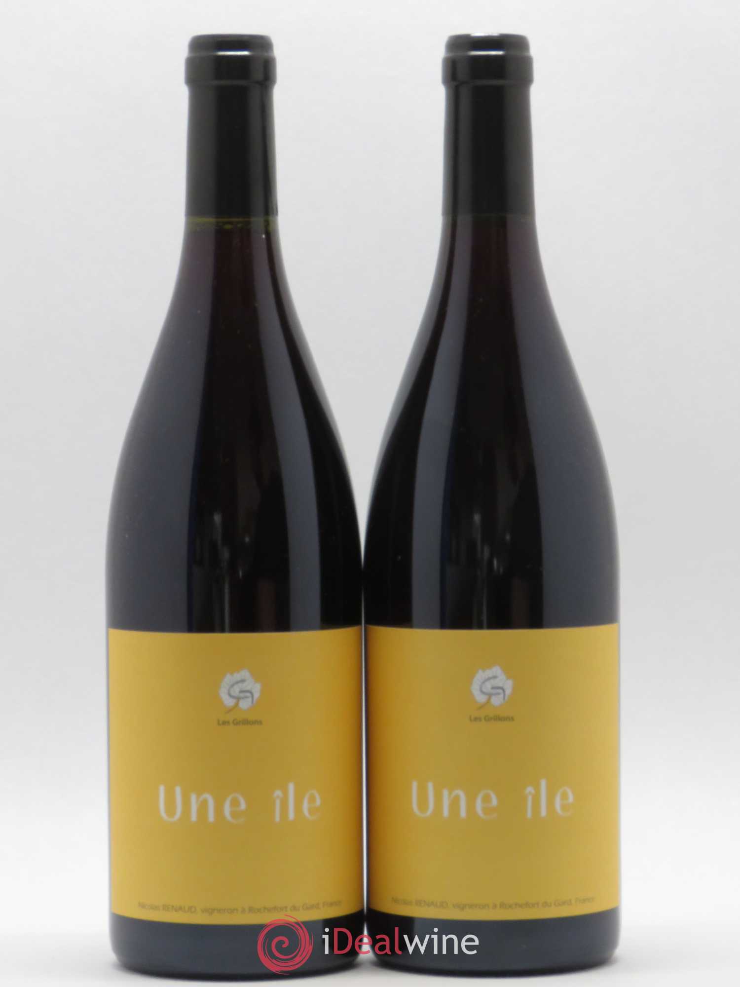 Vin de France Une Ile Clos des Grillons 2017 - Lot de 2 bouteilles - 0