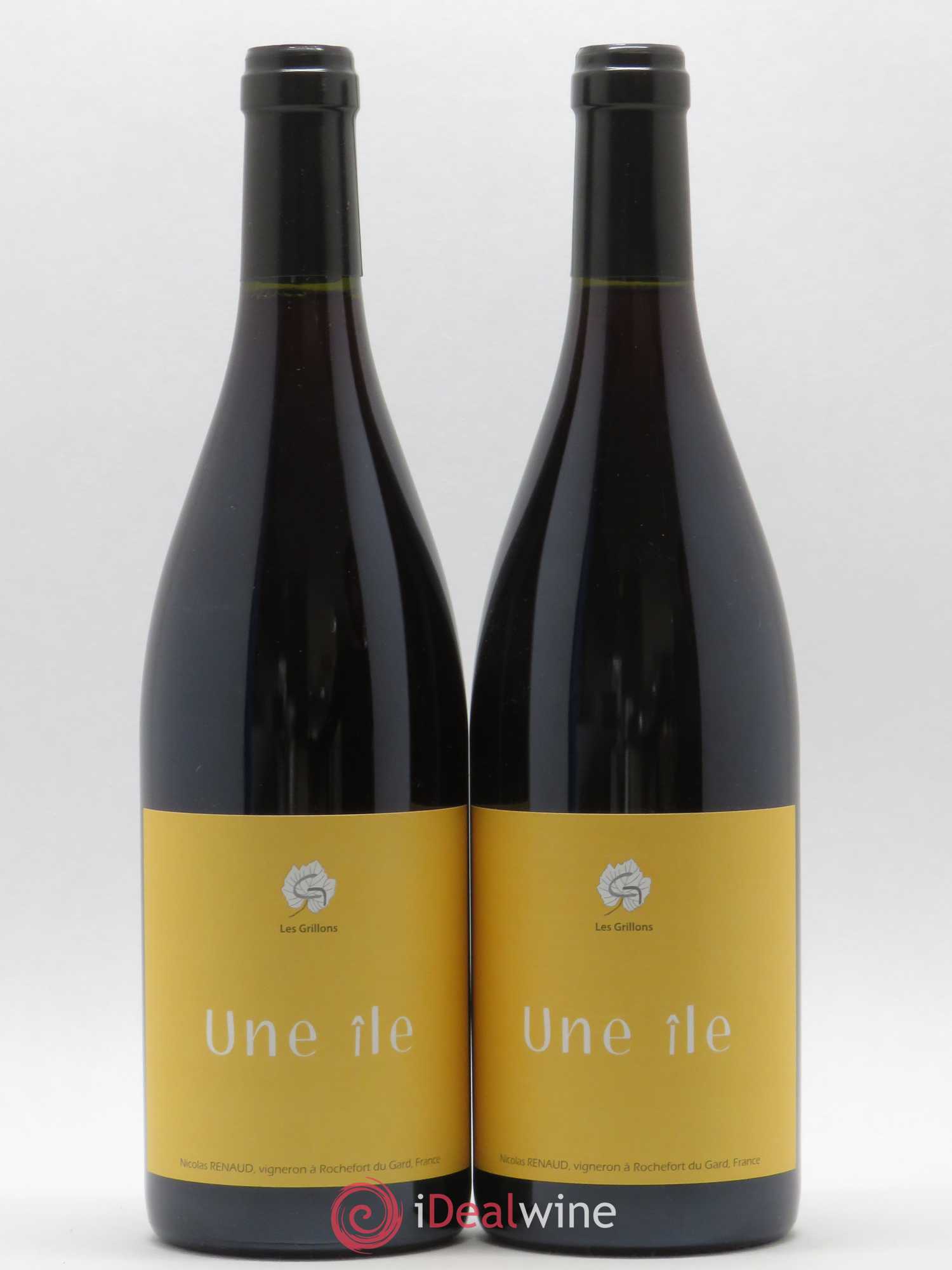 Vin de France Une Ile Clos des Grillons 2017 - Lot de 2 bouteilles - 0