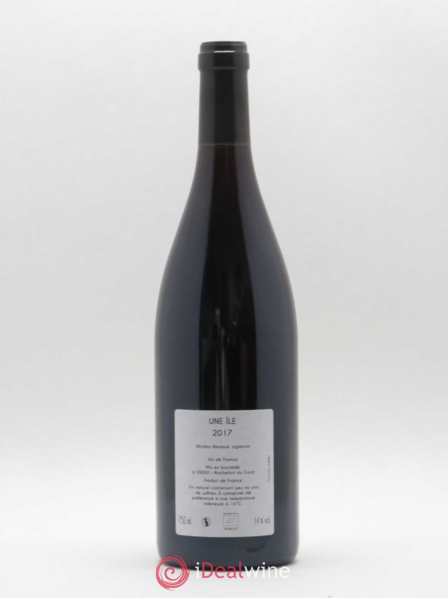 Vin de France Une Ile Clos des Grillons 2017 - Lot de 1 bouteille - 1