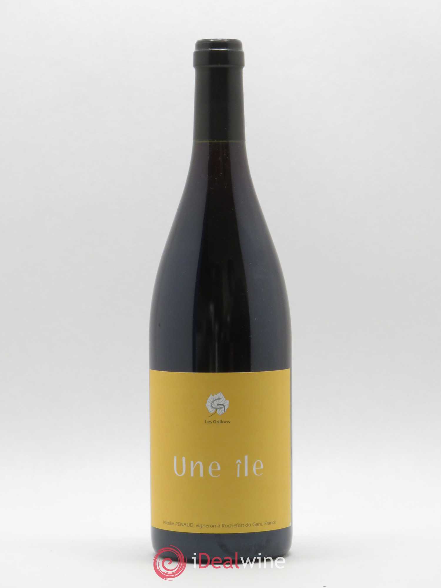 Vin de France Une Ile Clos des Grillons 2017 - Lot de 1 bouteille - 0