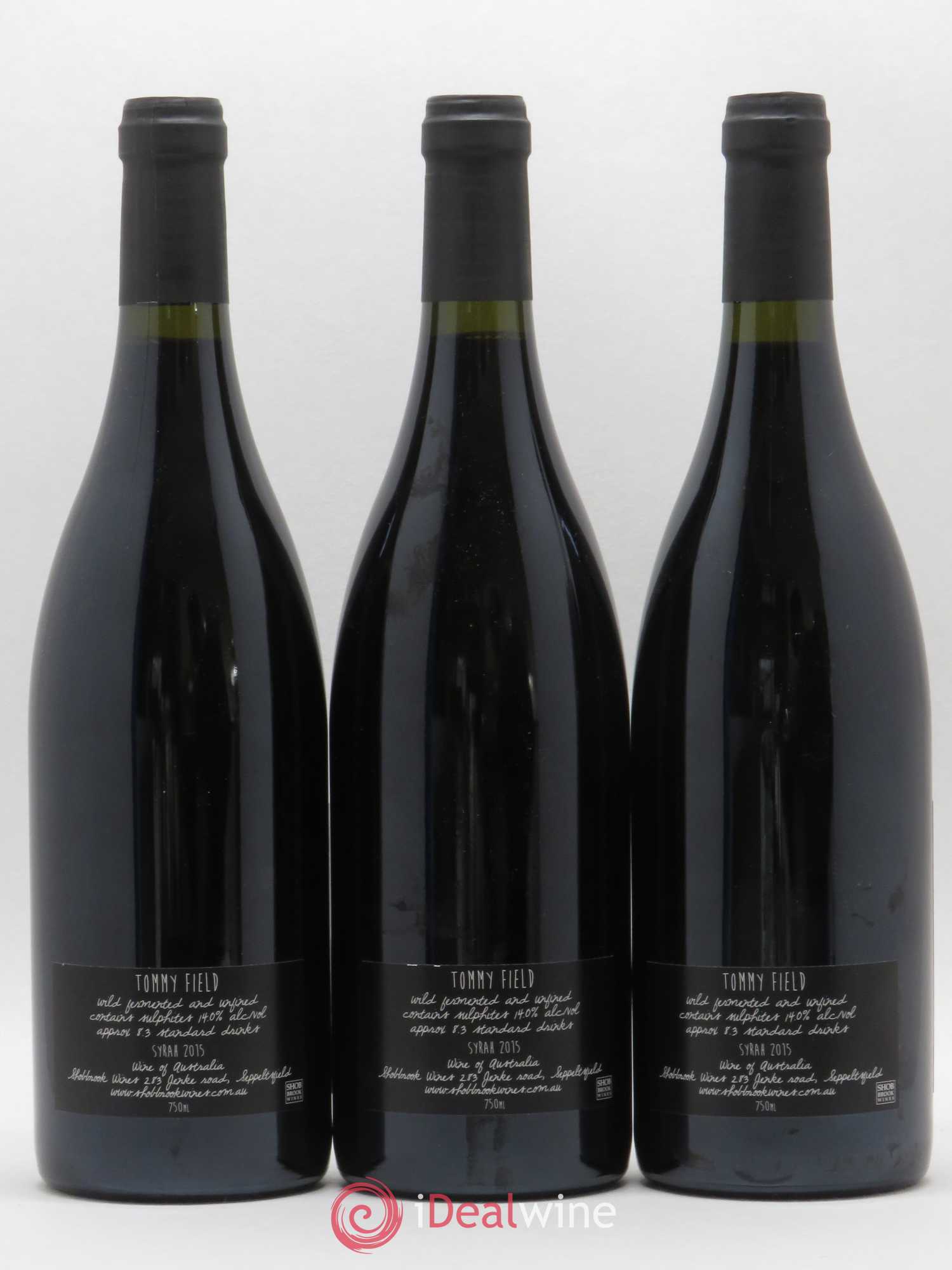 Australie Syrah Barossa Valley Tommy Ruff 2015 - Lot de 3 bouteilles - 1