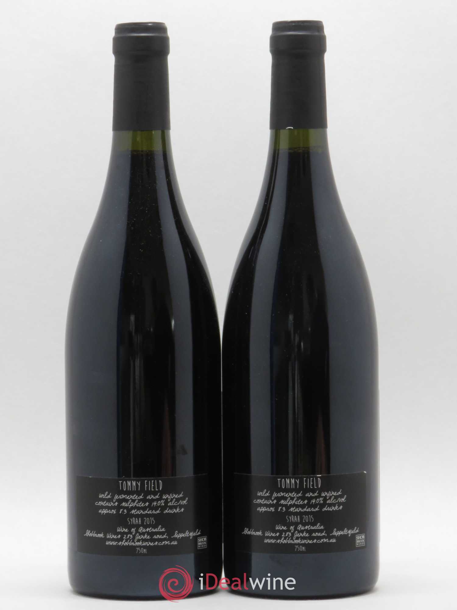 Australie Syrah Barossa Valley Tommy Ruff 2015 - Lot de 2 bouteilles - 1
