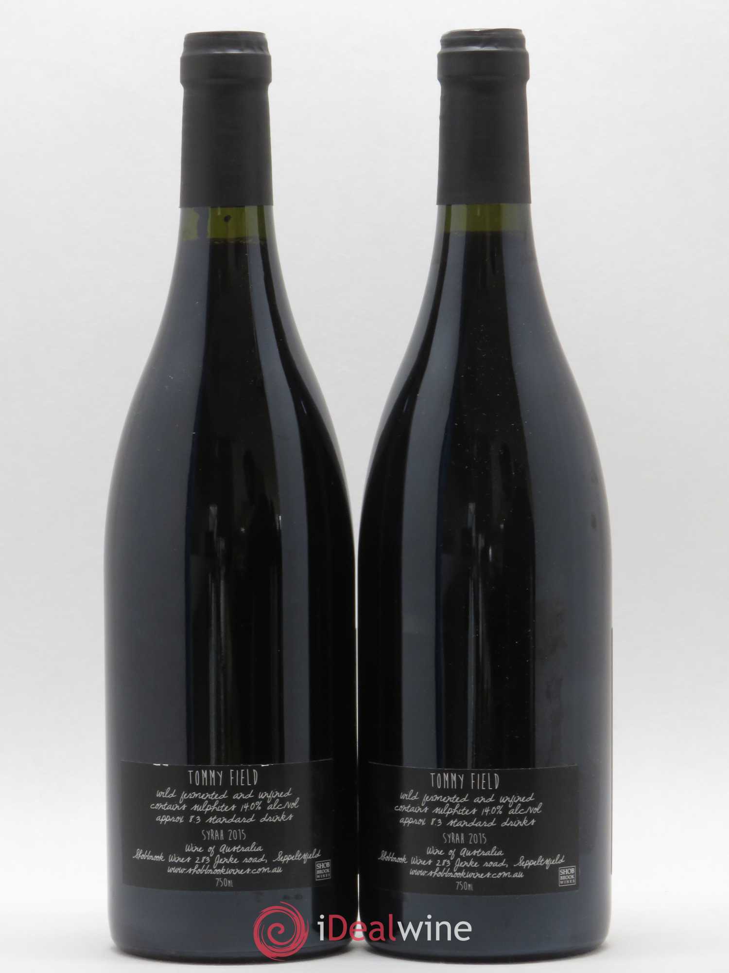 Australie Syrah Barossa Valley Tommy Ruff 2015 - Lot de 2 bouteilles - 1