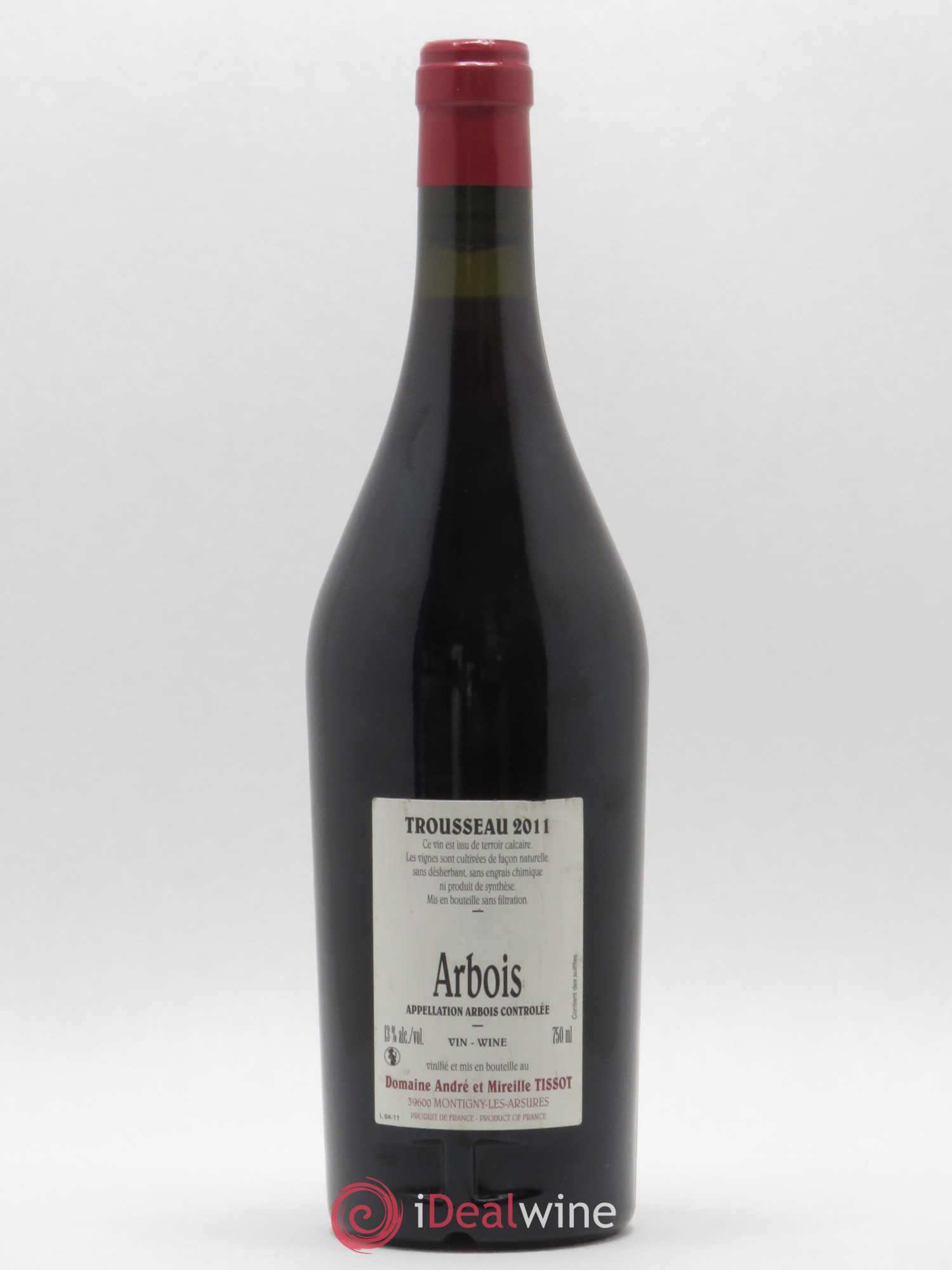 Arbois Trousseau Stephane Tissot 2011 - Posten von 1 Flasche - 1