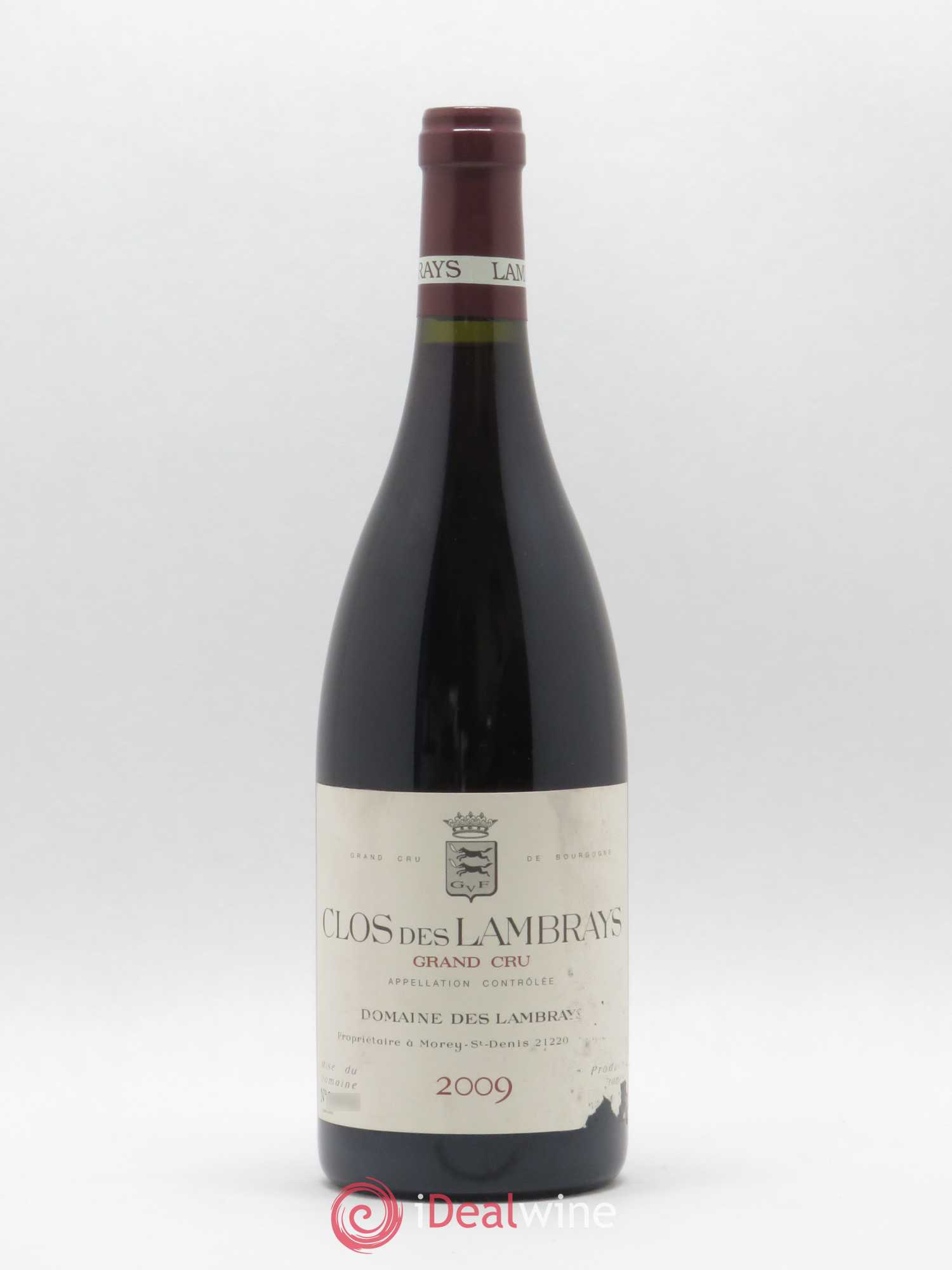 Clos des Lambrays Grand Cru Domaine des Lambrays 2009 - Posten von 1 Flasche - 0