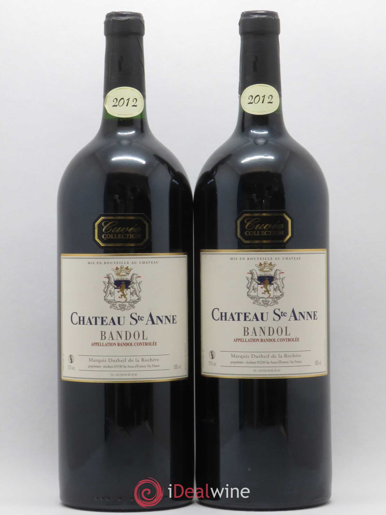 Bandol Cuvée Collection Château Saint Anne 2012 - Posten von 2 Magnum - 0