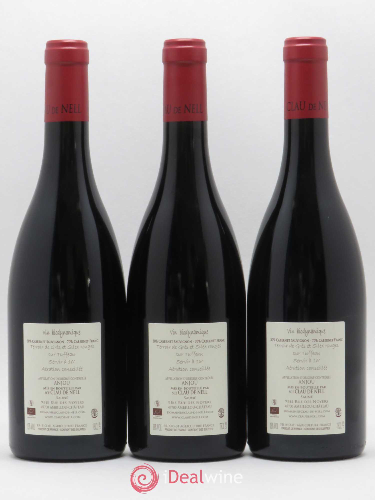 Anjou Cuvée Violette Clau de Nell 2016 - Lot de 3 bouteilles - 1