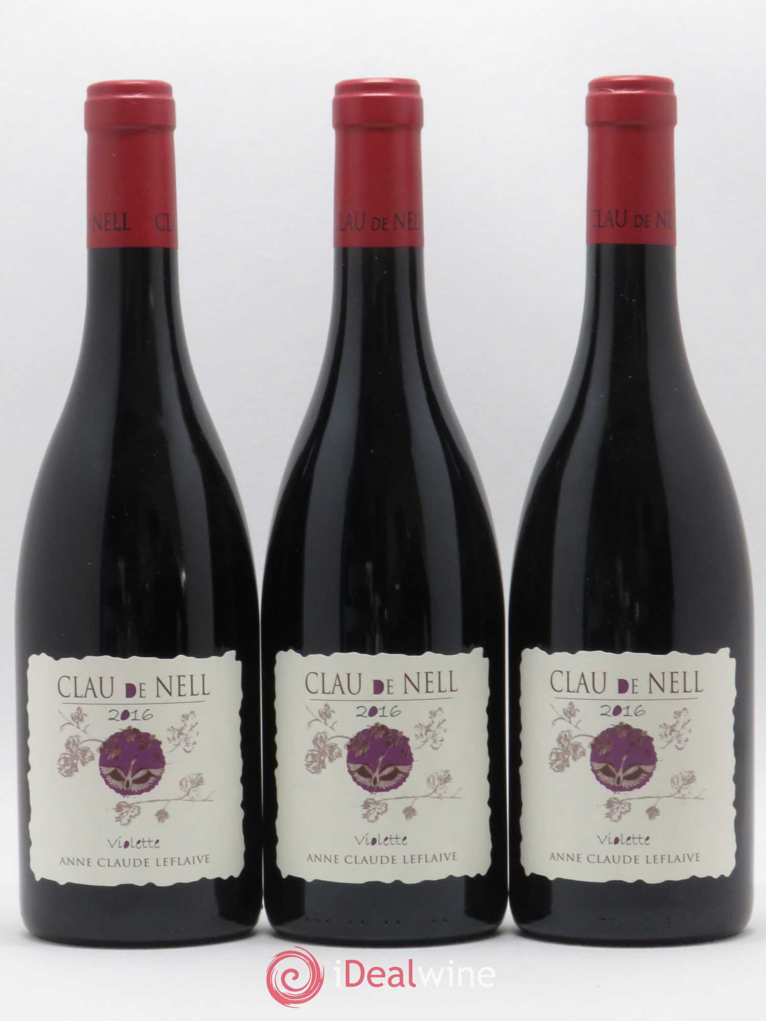 Anjou Cuvée Violette Clau de Nell 2016 - Lot de 3 bouteilles - 0