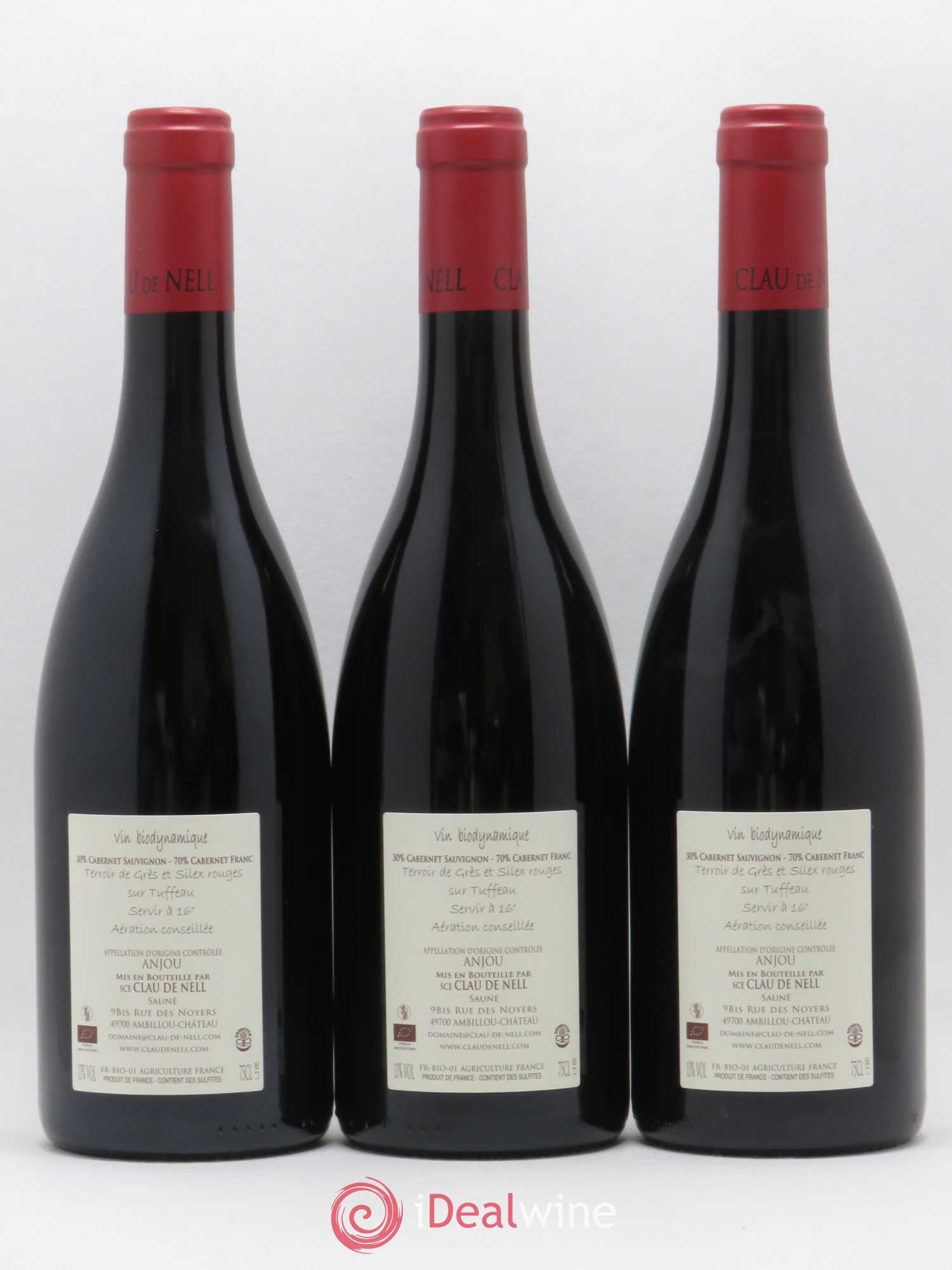 Anjou Cuvée Violette Clau de Nell 2016 - Lot de 3 bouteilles - 1
