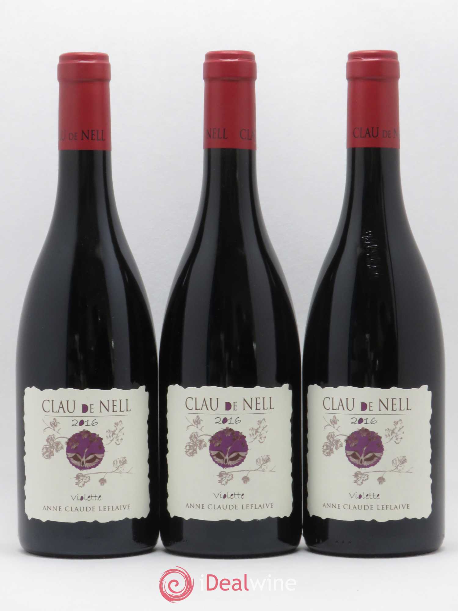 Anjou Cuvée Violette Clau de Nell 2016 - Lot de 3 bouteilles - 0