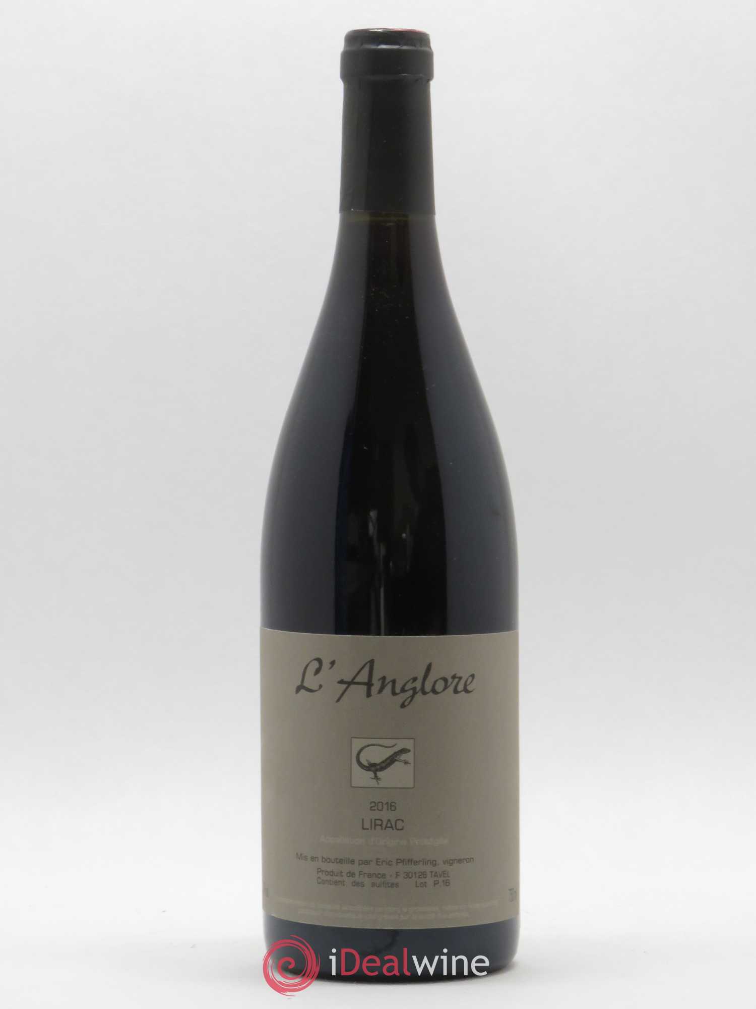 Lirac L'Anglore 2016 - Lot de 1 bouteille - 0