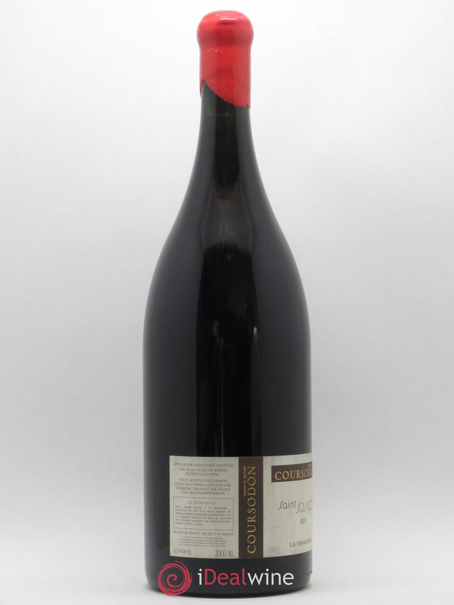 Saint-Joseph La Sensonne Pierre et Jérôme Coursodon 2010 - Lot de 1 double magnum - 1