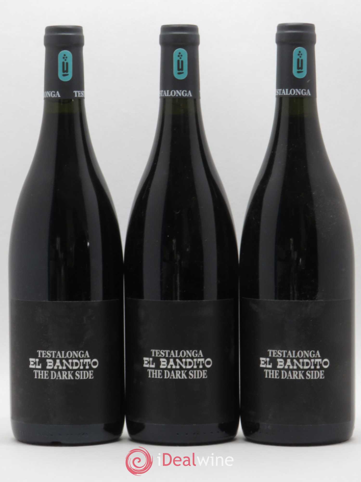Afrique du Sud Testalonga El Bandito The Dark Side 2016 - Posten von 3 Flaschen - 0