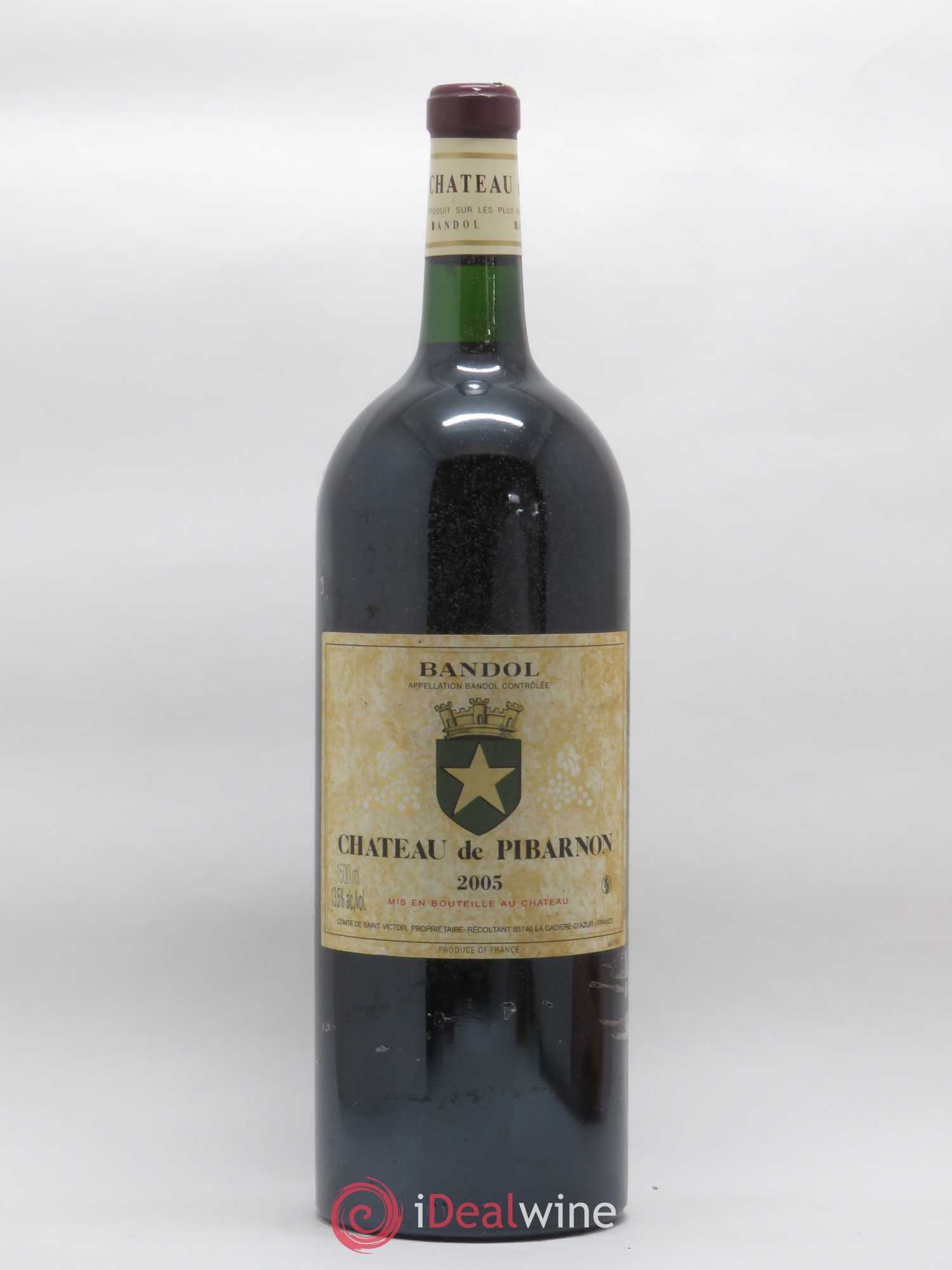 Bandol Château de Pibarnon Comte de Saint-Victor 2005 - Lot de 1 magnum - 0