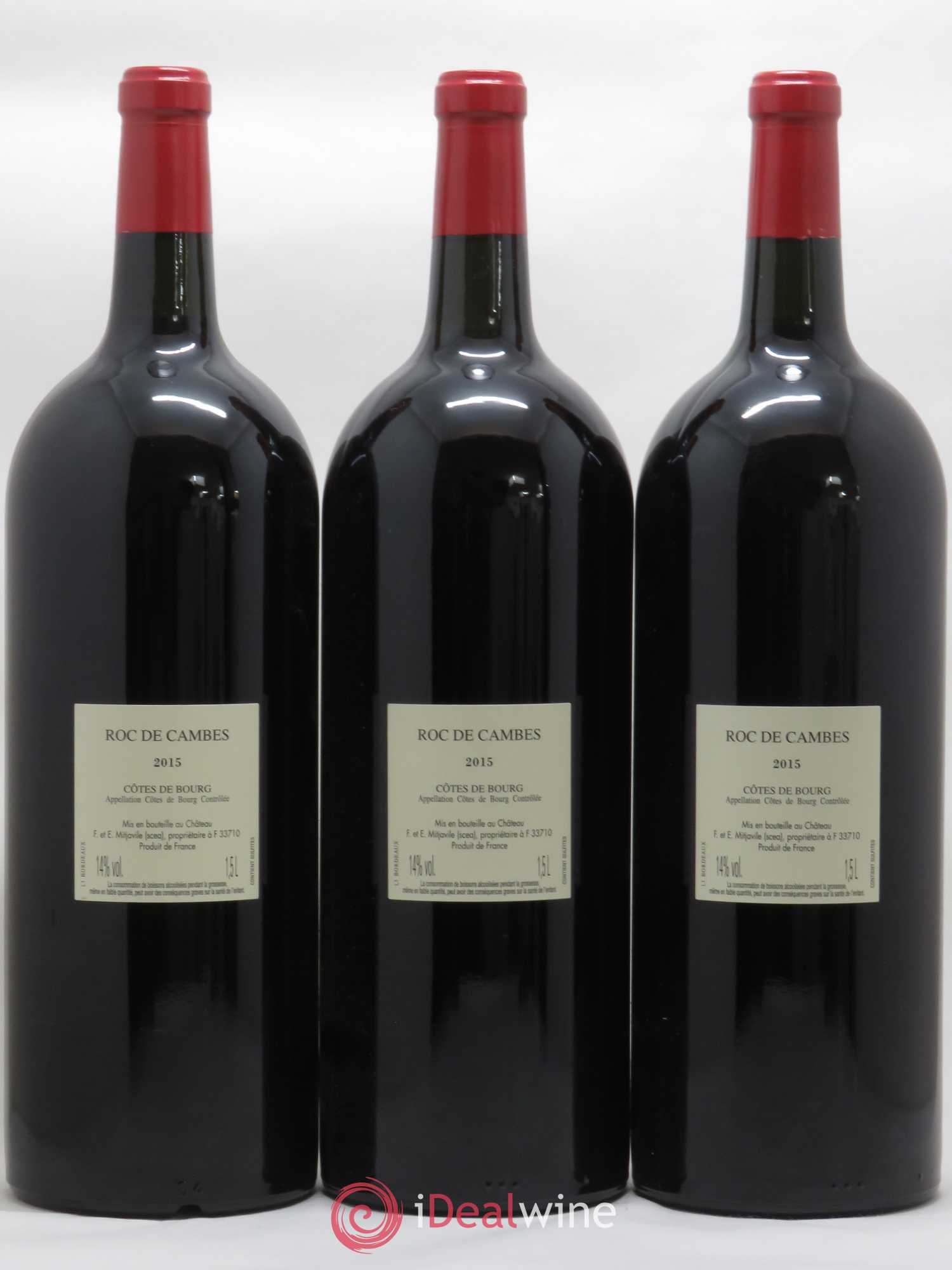 Roc de Cambes 2015 - Lot de 3 magnums - 1