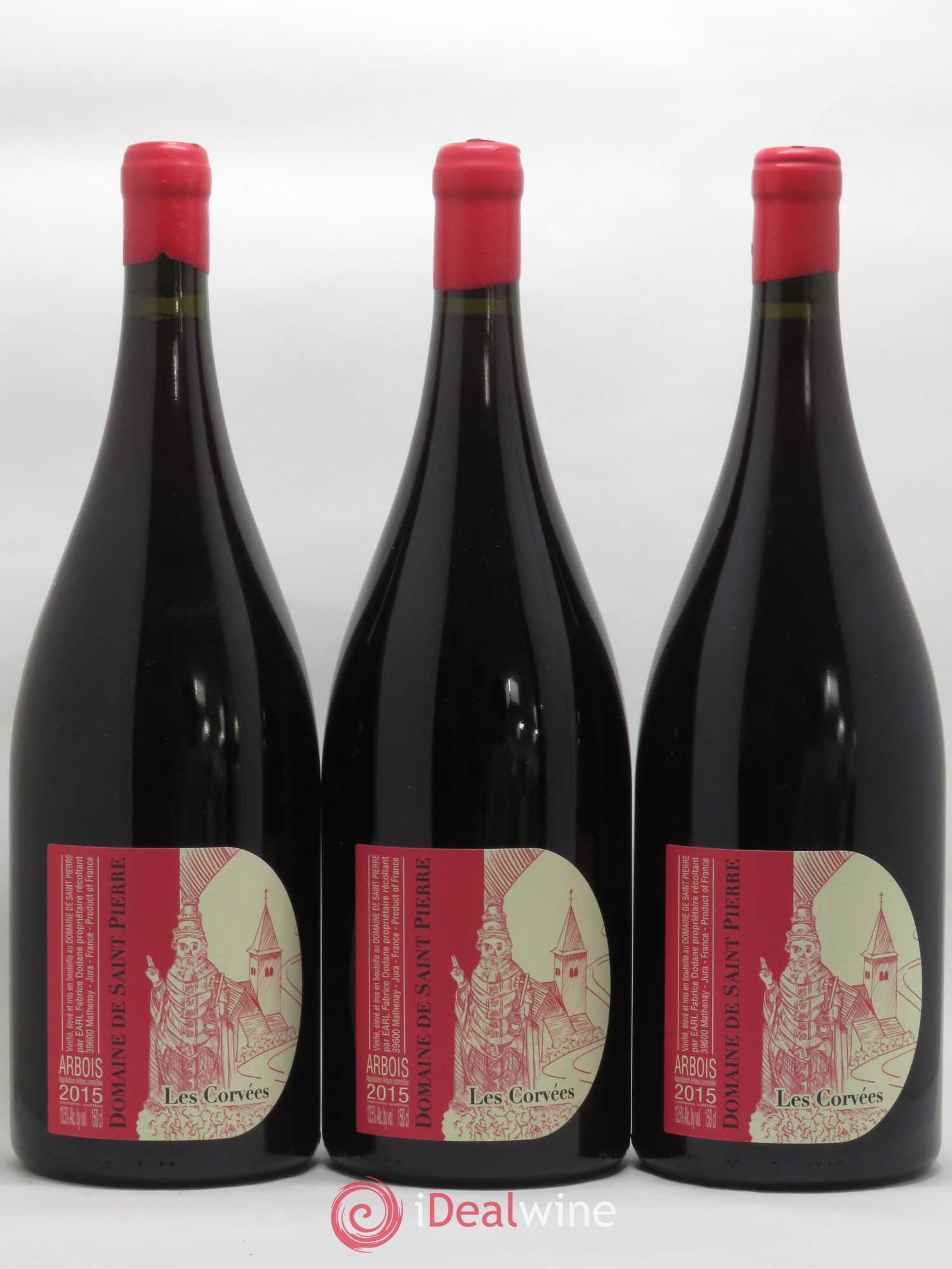 Arbois Corvees Domaine de Saint Pierre 2015 - Posten von 3 Magnum - 0