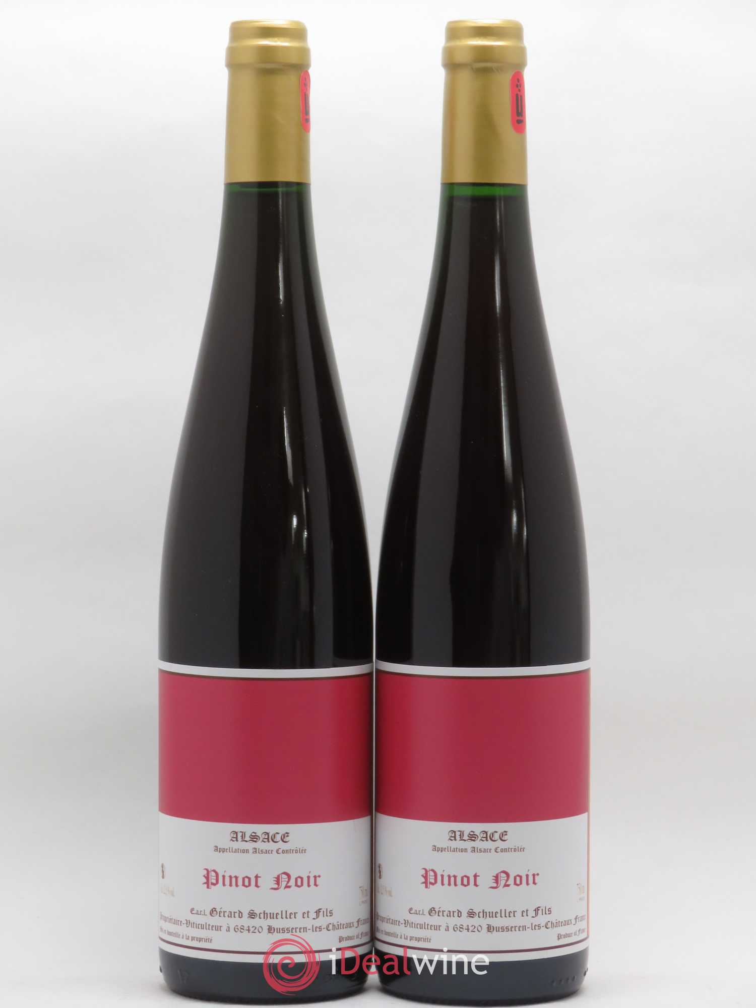 Alsace Pinot noir Le Chant des Oiseaux Gérard Schueller (Domaine) 2016 - Lotto di 2 bottiglie - 0