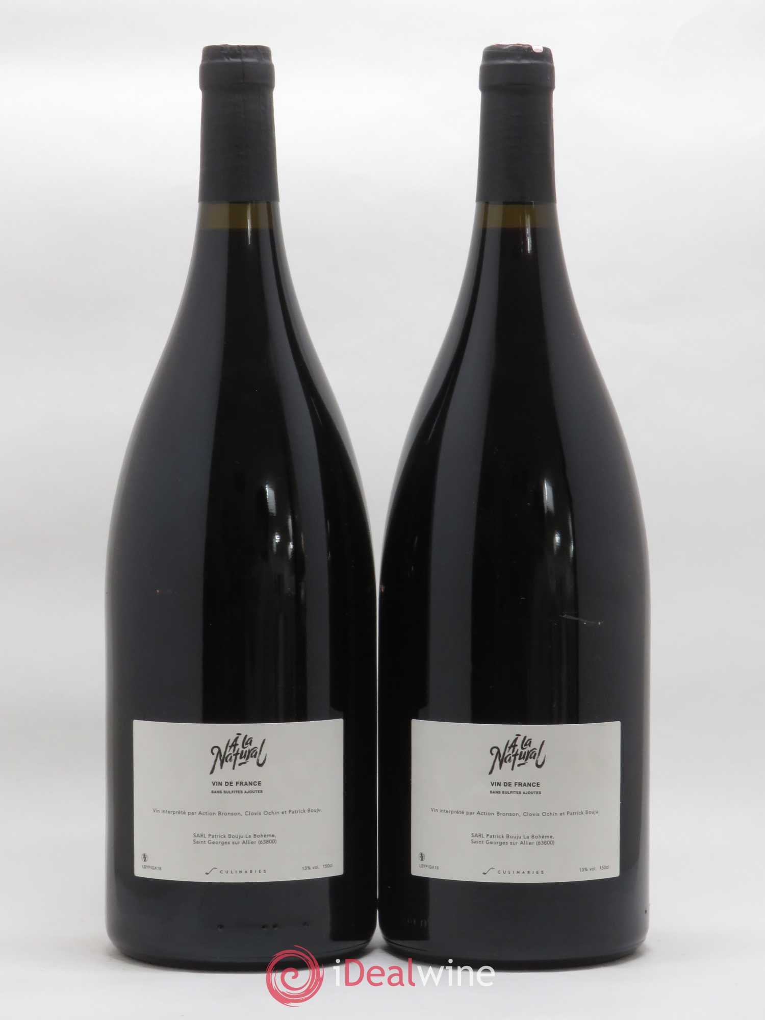 Vin de France A la Natural Patrick Bouju - La Bohème 2016 - Lot de 2 magnums - 1