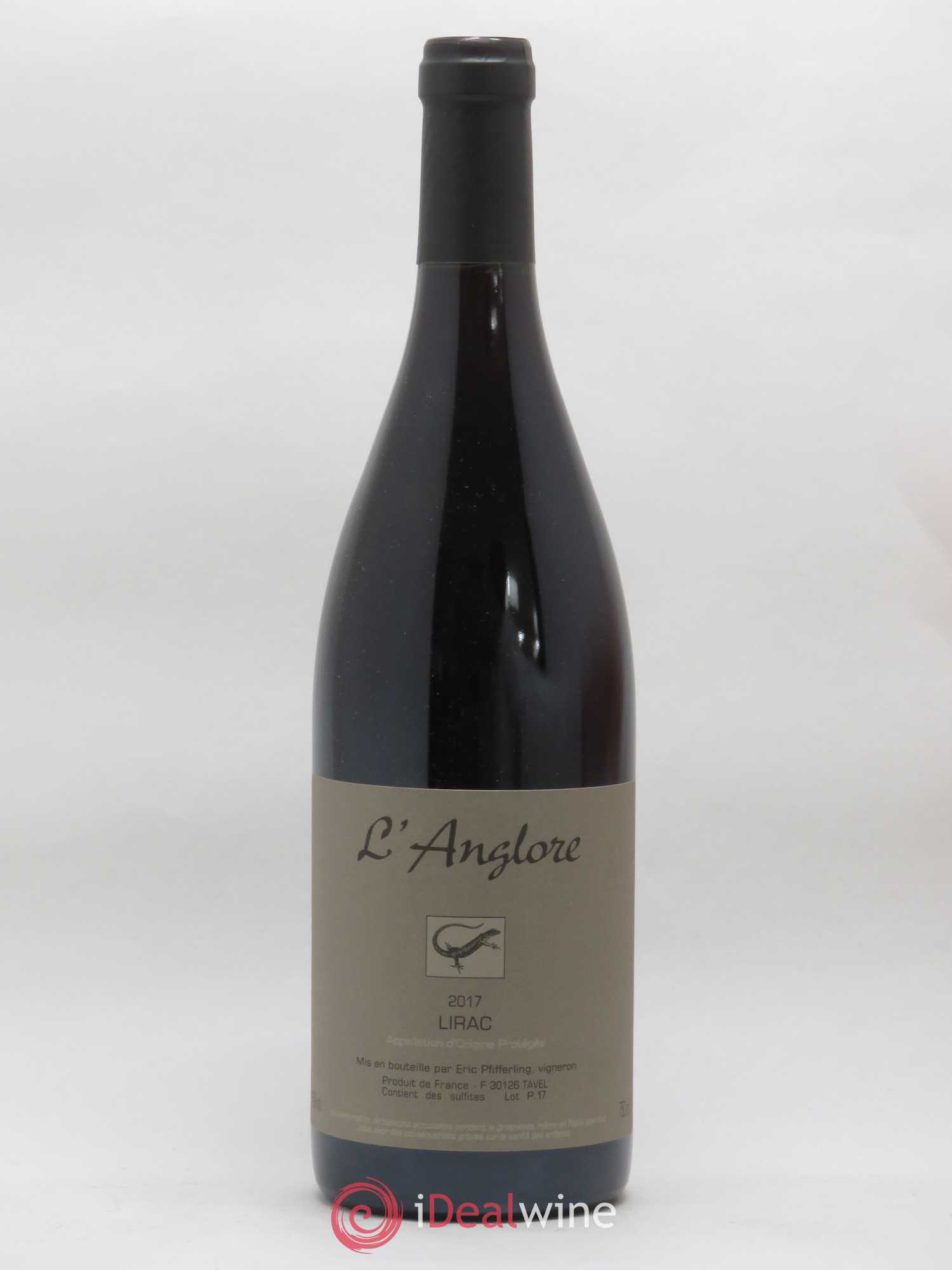 Lirac L'Anglore 2017 - Lot de 1 bouteille - 0