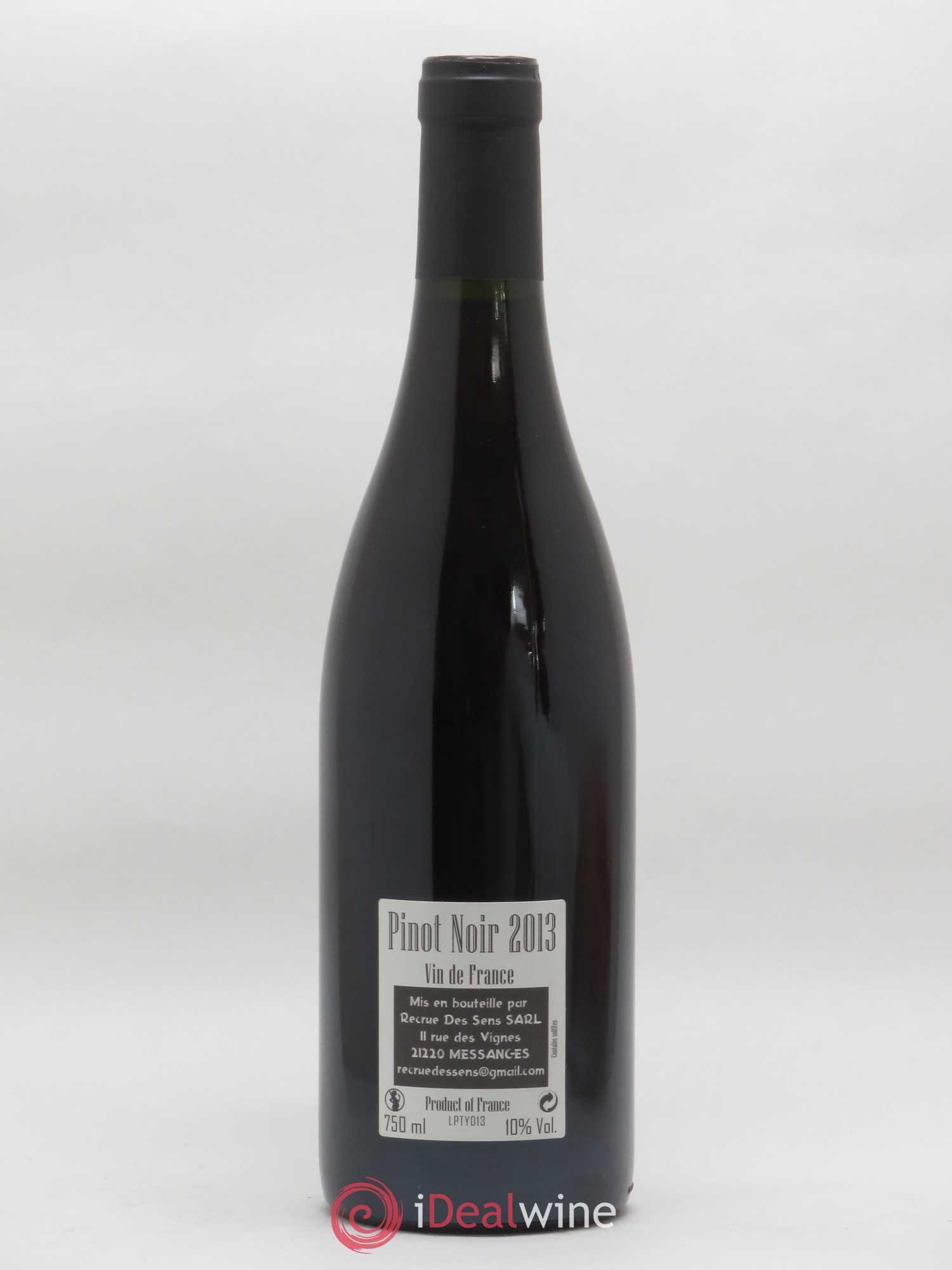 Vin de France Les Ponts Yann Durieux - Recrue des Sens 2013 - Lot de 1 bouteille - 1