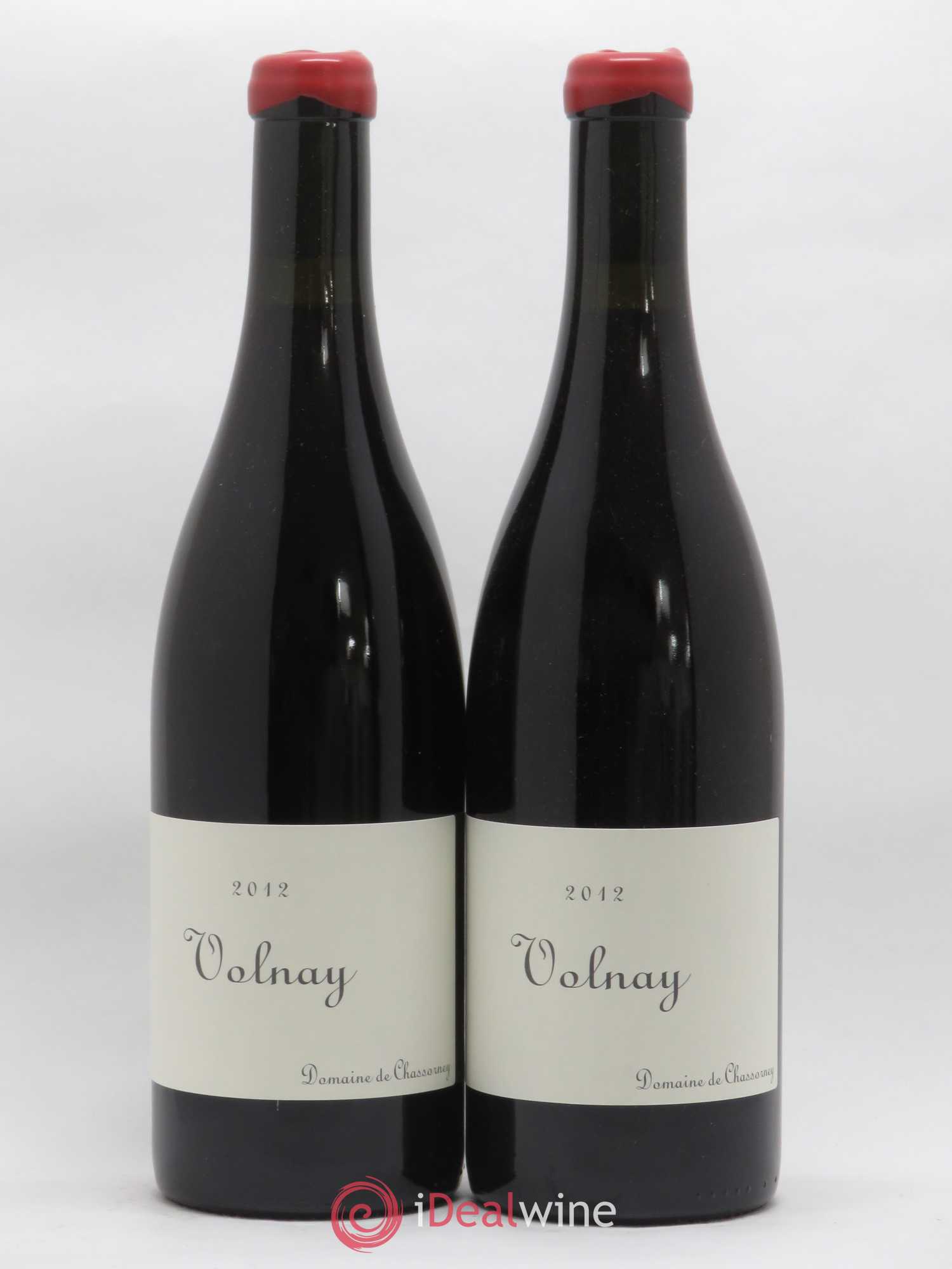 Volnay Domaine de Chassorney - Frédéric Cossard 2012 - Lot de 2 bouteilles - 0