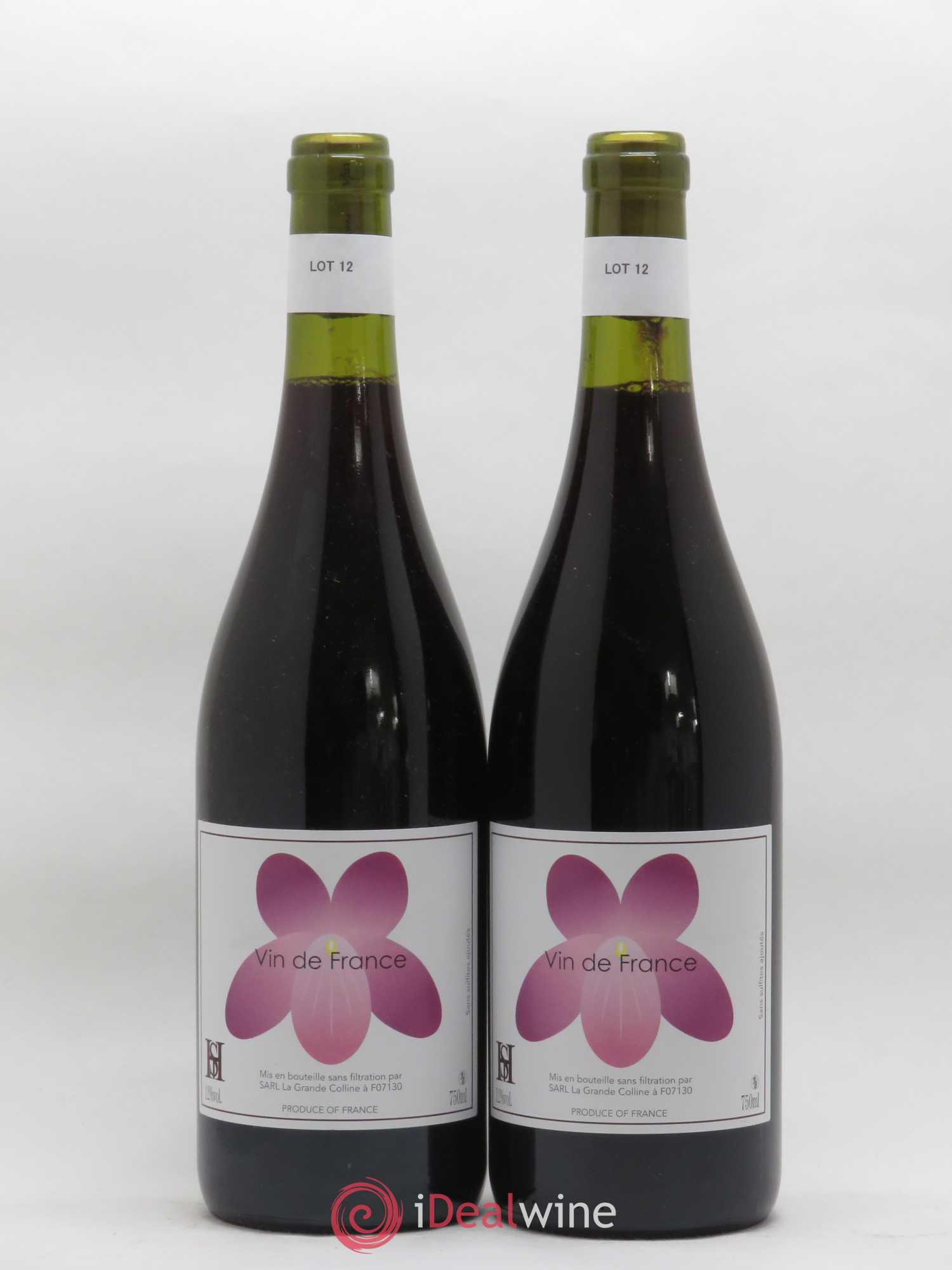Vin de France (Ex Saint-Joseph) Hirotake Ooka - Domaine La Grande Colline 2012 - Lot de 2 bouteilles - 0
