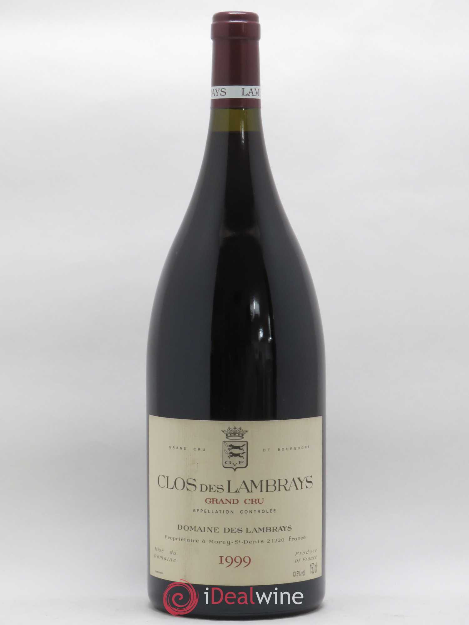Clos des Lambrays Grand Cru Domaine des Lambrays 1999 - Lot de 1 magnum - 0